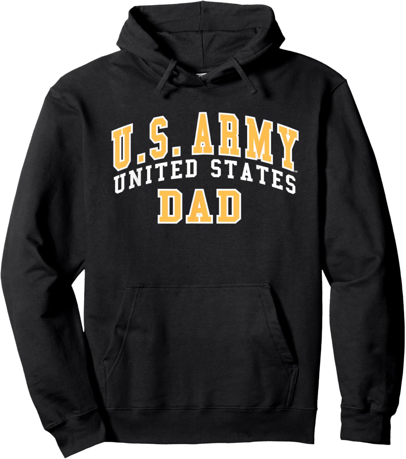 Army United States Military Dad Officially Licensed Hoodie - Hoodie | Black