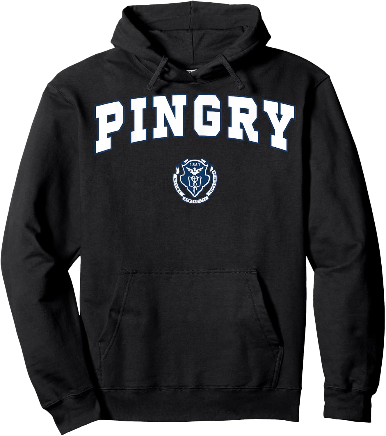 Pingry High School Big Blue Hoodie - Hoodie | Black