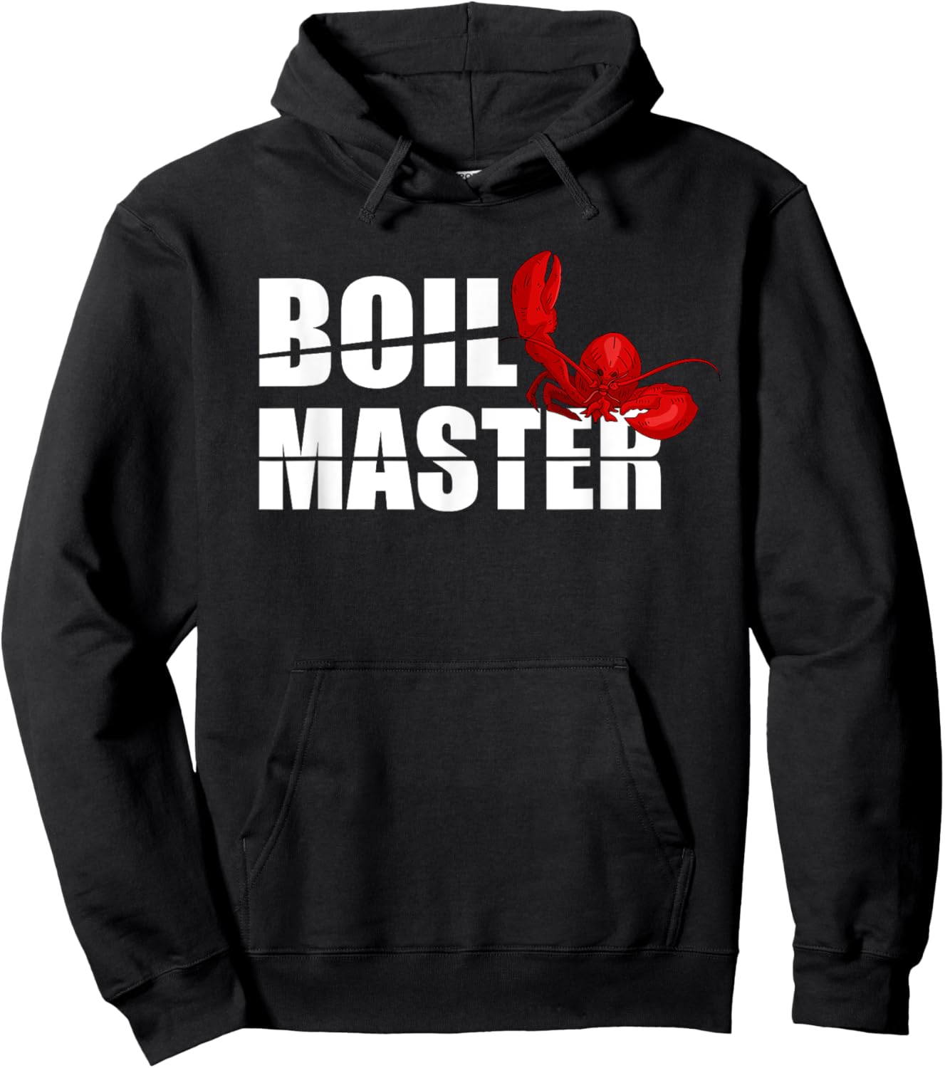 Crawfish Boil Master Funny Crayfish Party Crawfish King Hoodie - Hoodie | Black
