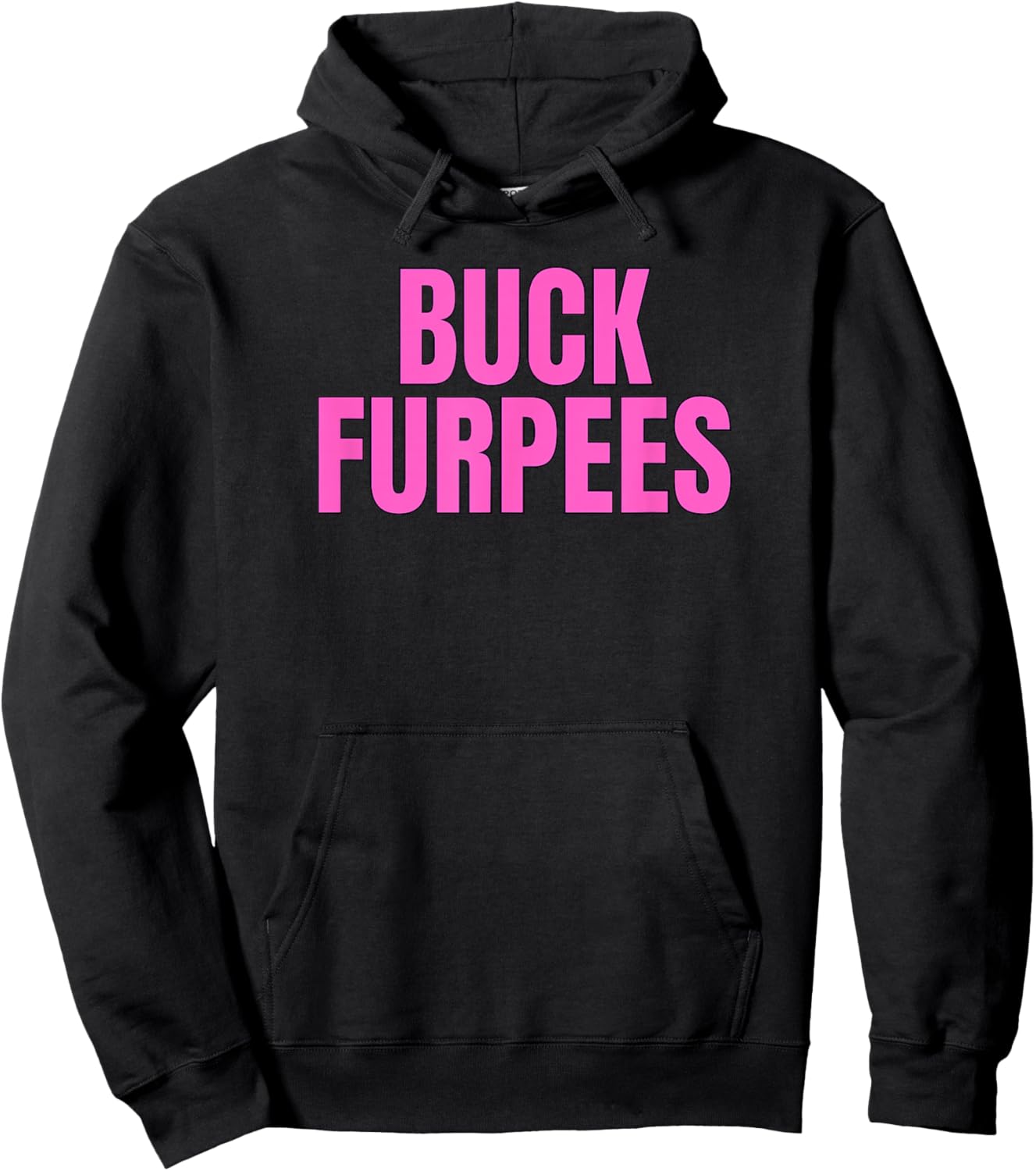 Buck Furpees | Funny Workout Fitness Apparel Hoodie - Hoodie | Black