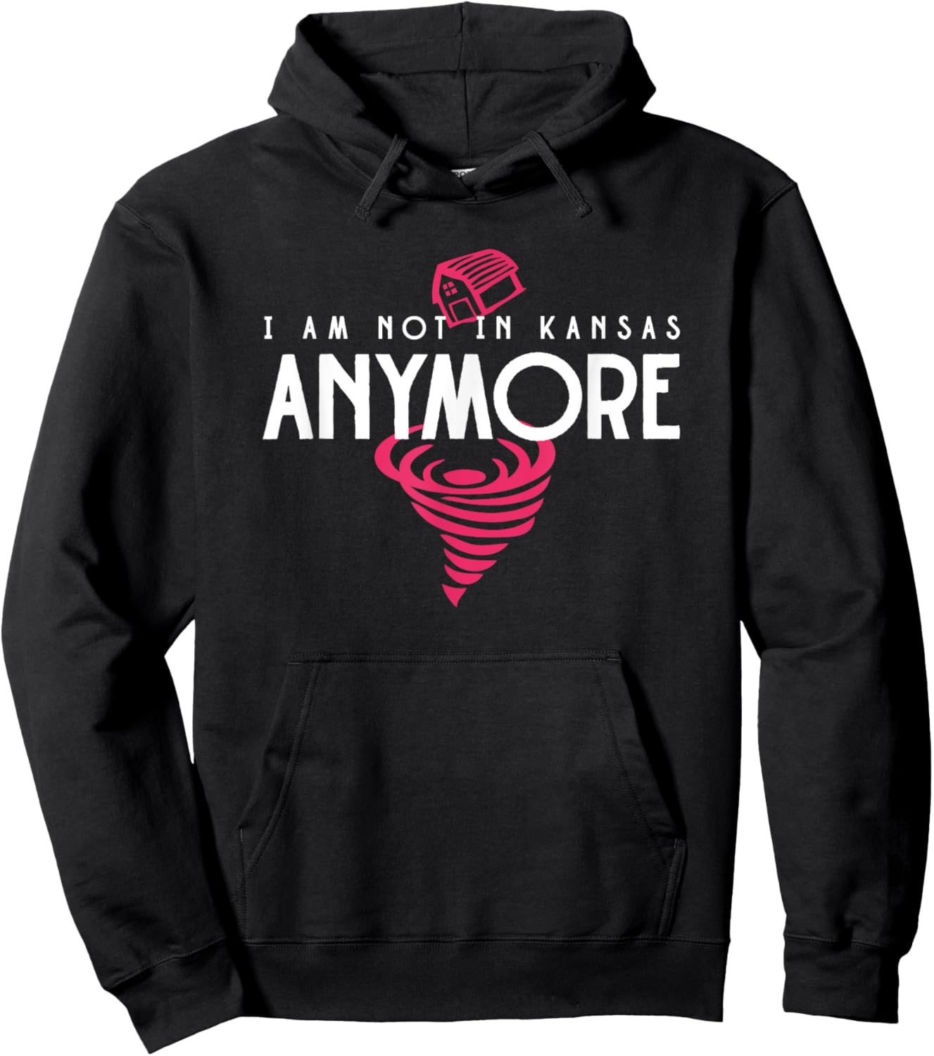 Funny I Am Not in Kansas Anymore No Longer in Kansas Hoodie - Hoodie | Black