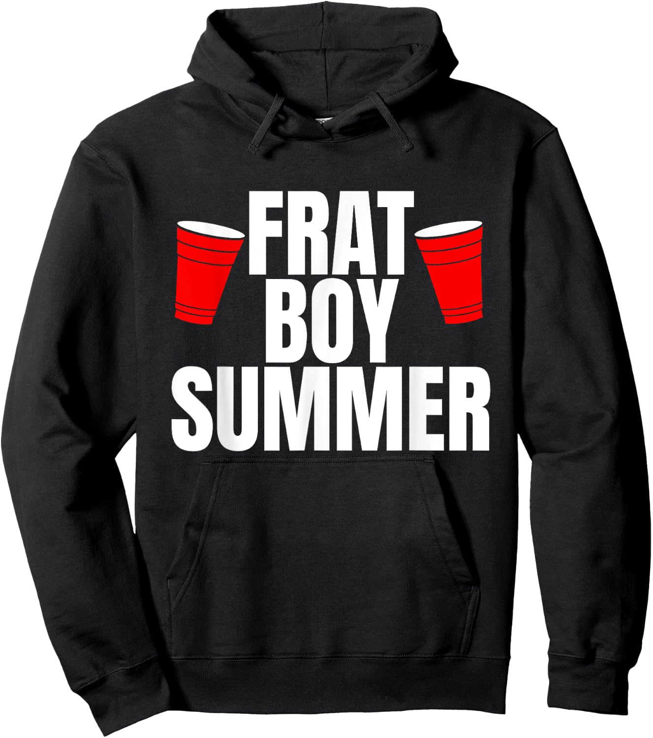 Frat Boy Summer Beer Pong Hoodie - Hoodie | Black