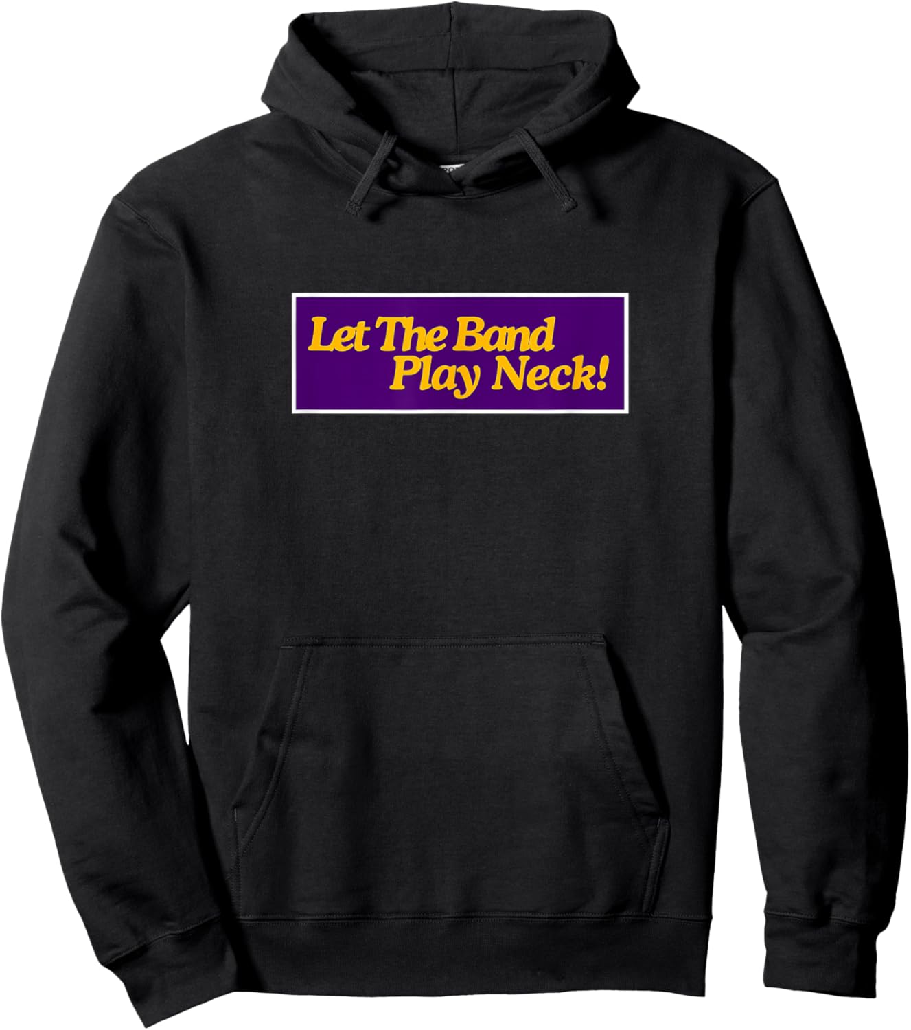 STTDB Let the Band Play Neck Hoodie - Hoodie | Black