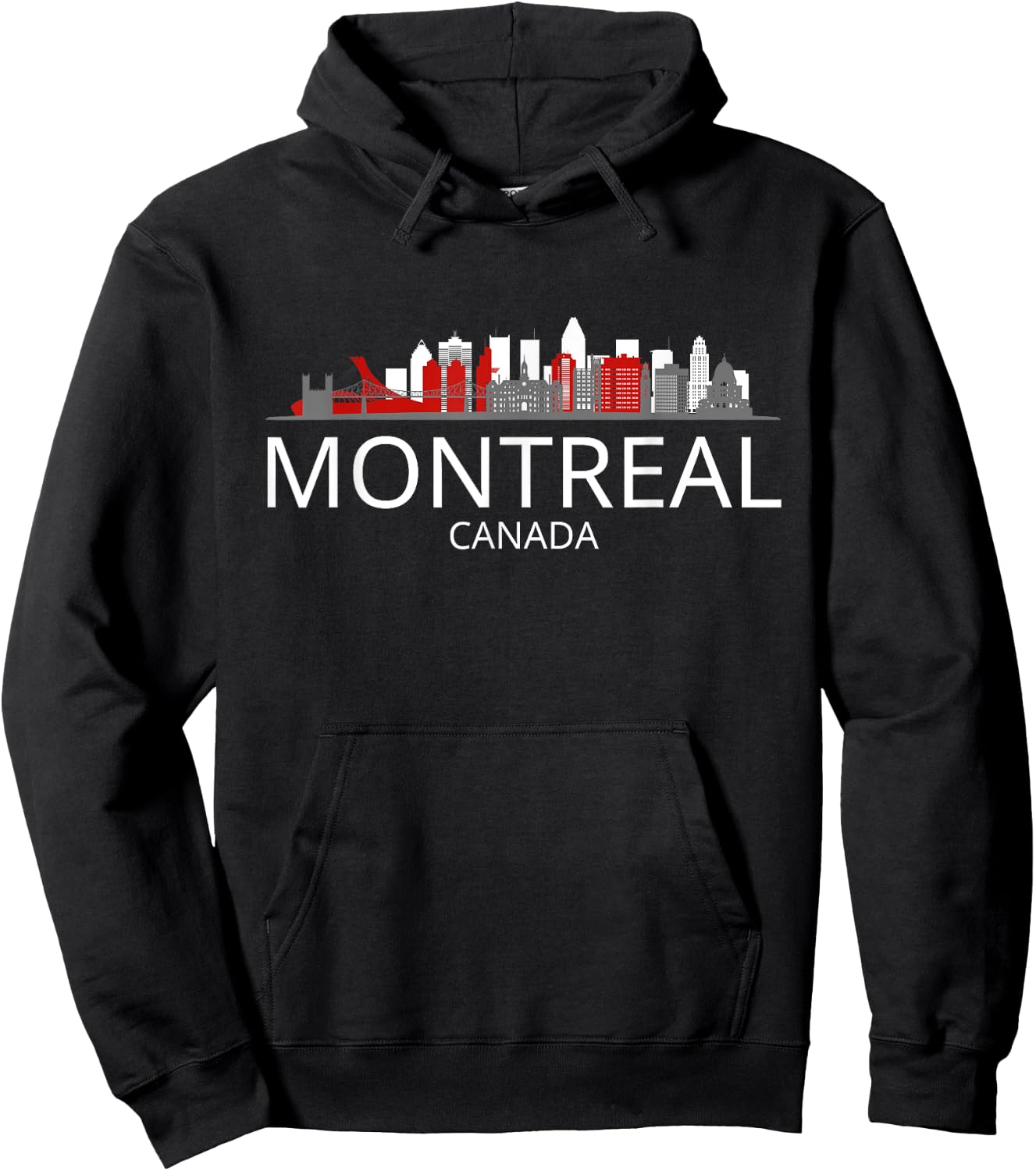 Canada Montreal Souvenir / Montreal Hoodie - Hoodie | Black