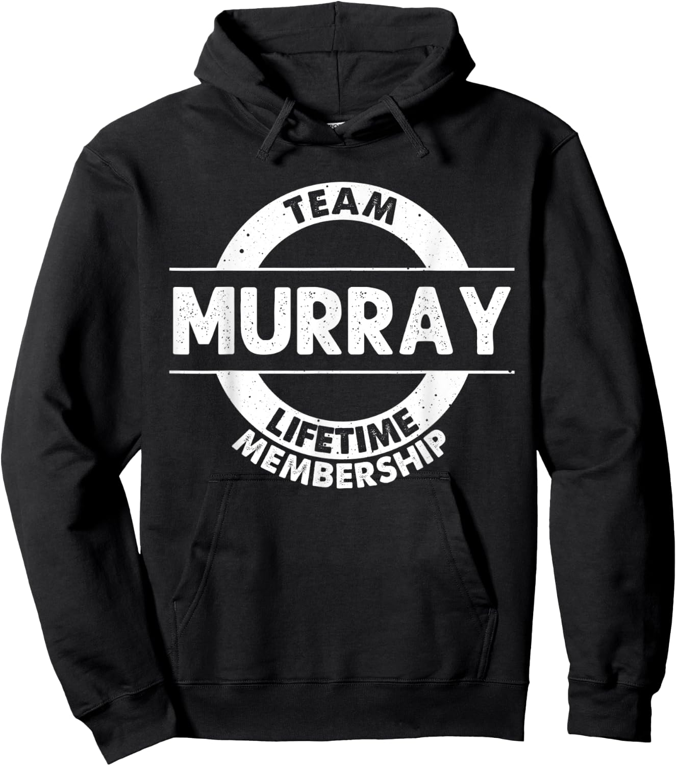 MURRAY Gift Funny Surname Family Tree Birthday Reunion Idea Hoodie - Hoodie | Black
