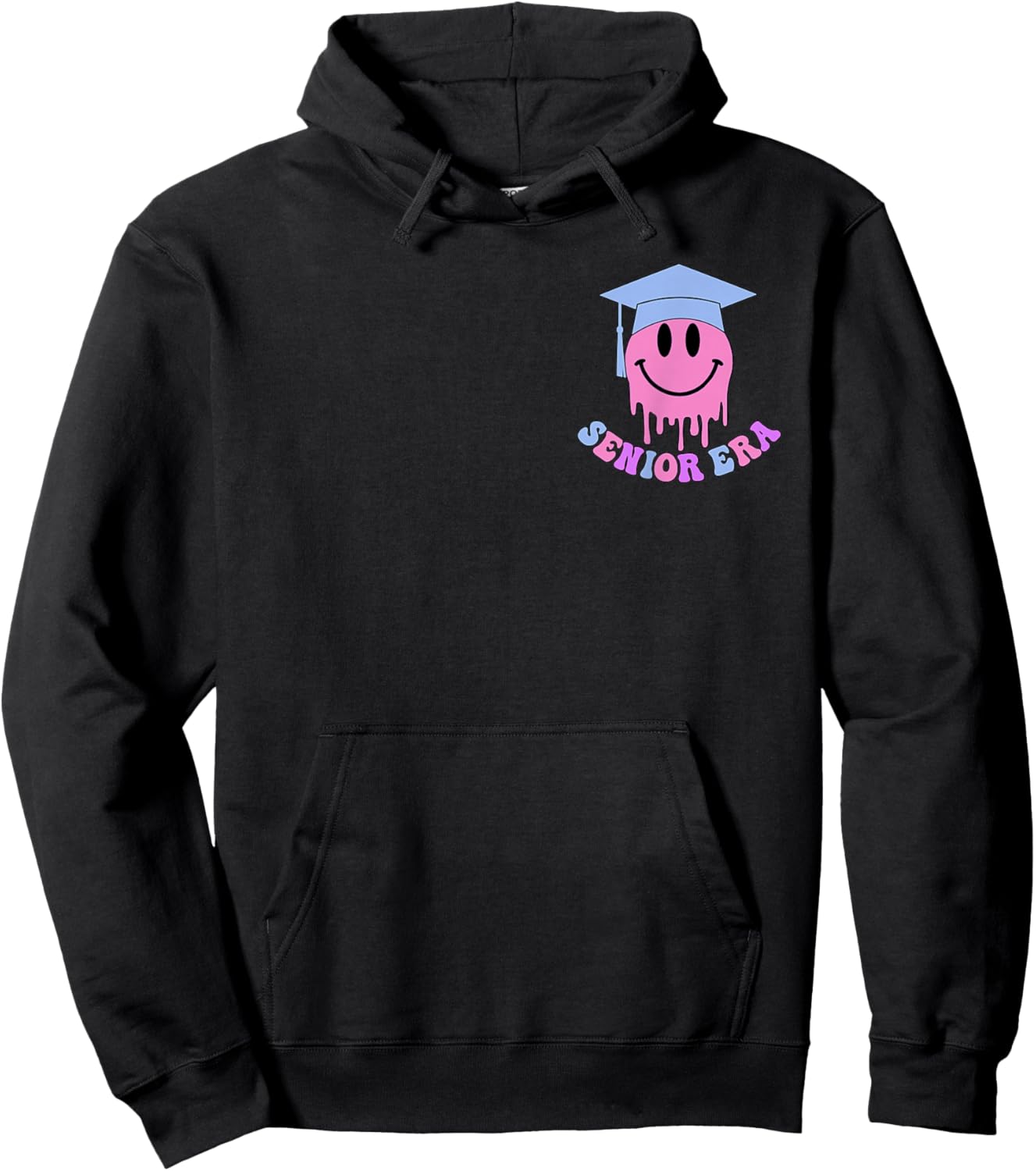 In My Senior Era Class Of 2024 Senior 2024 Men Women 2 Sided Hoodie - Hoodie | Black