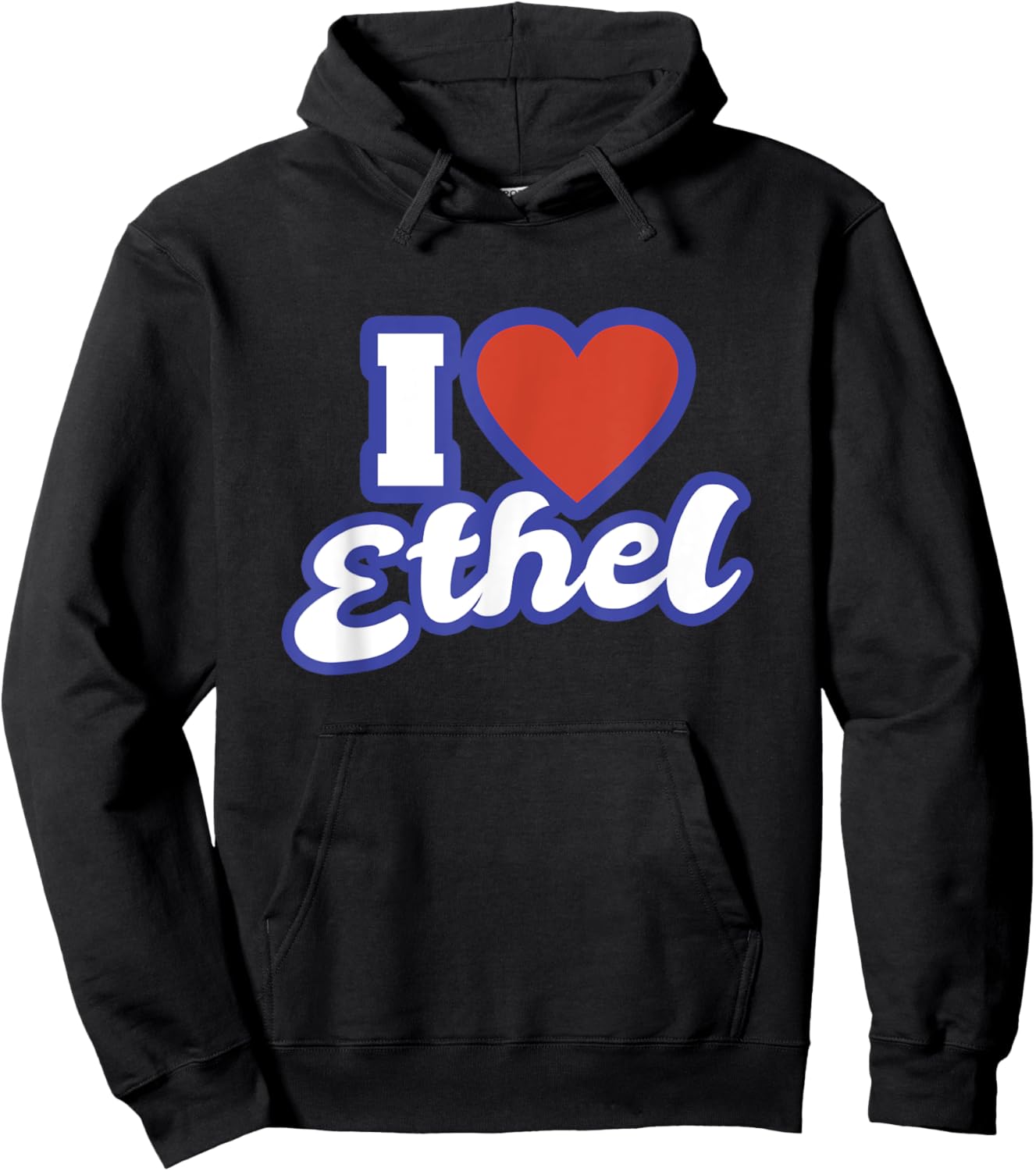 I Love Ethel Hoodie - Hoodie | Black