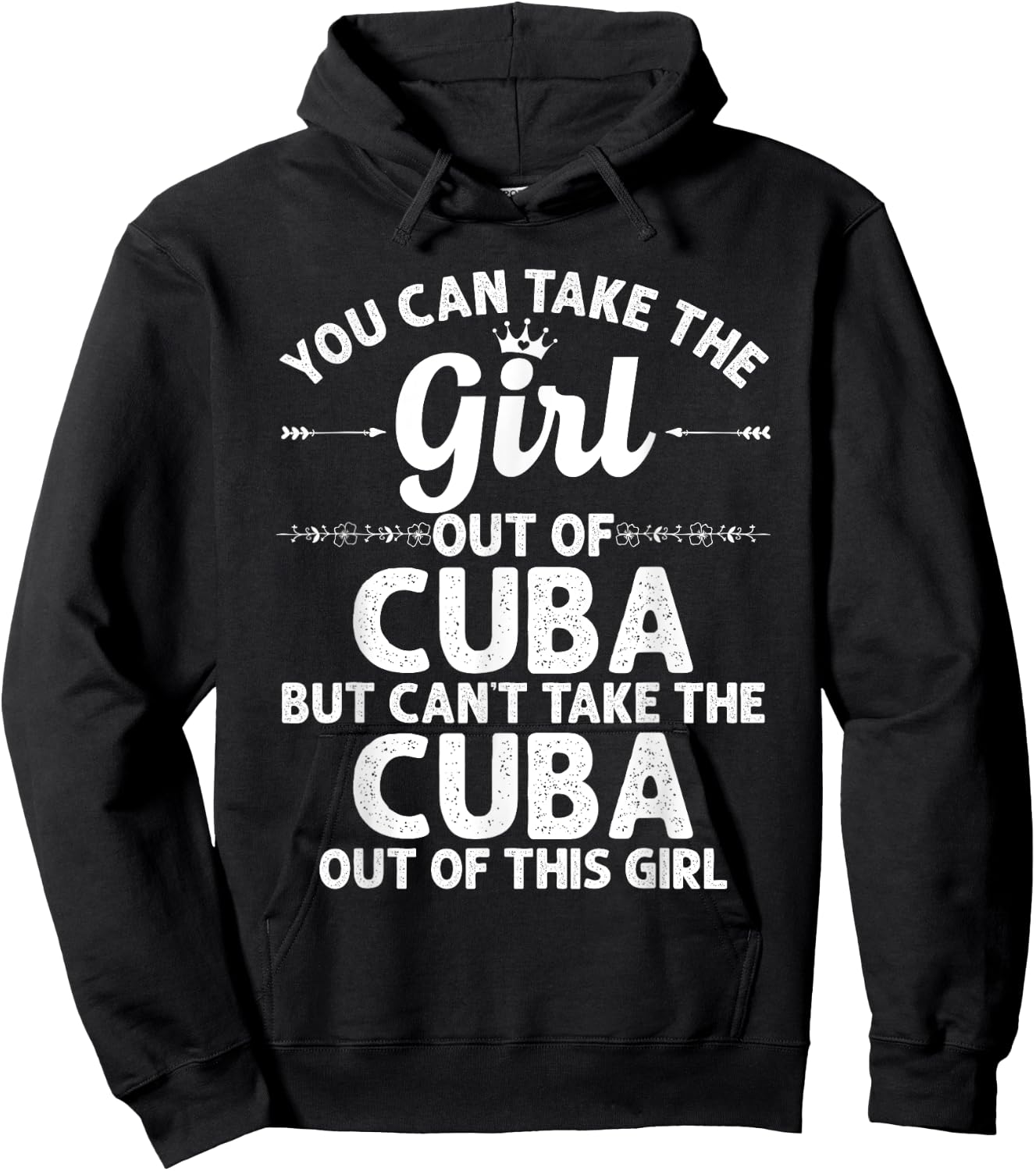 Girl Out Of CUBA MO MISSOURI Gift Funny Home Roots USA Hoodie - Hoodie | Black