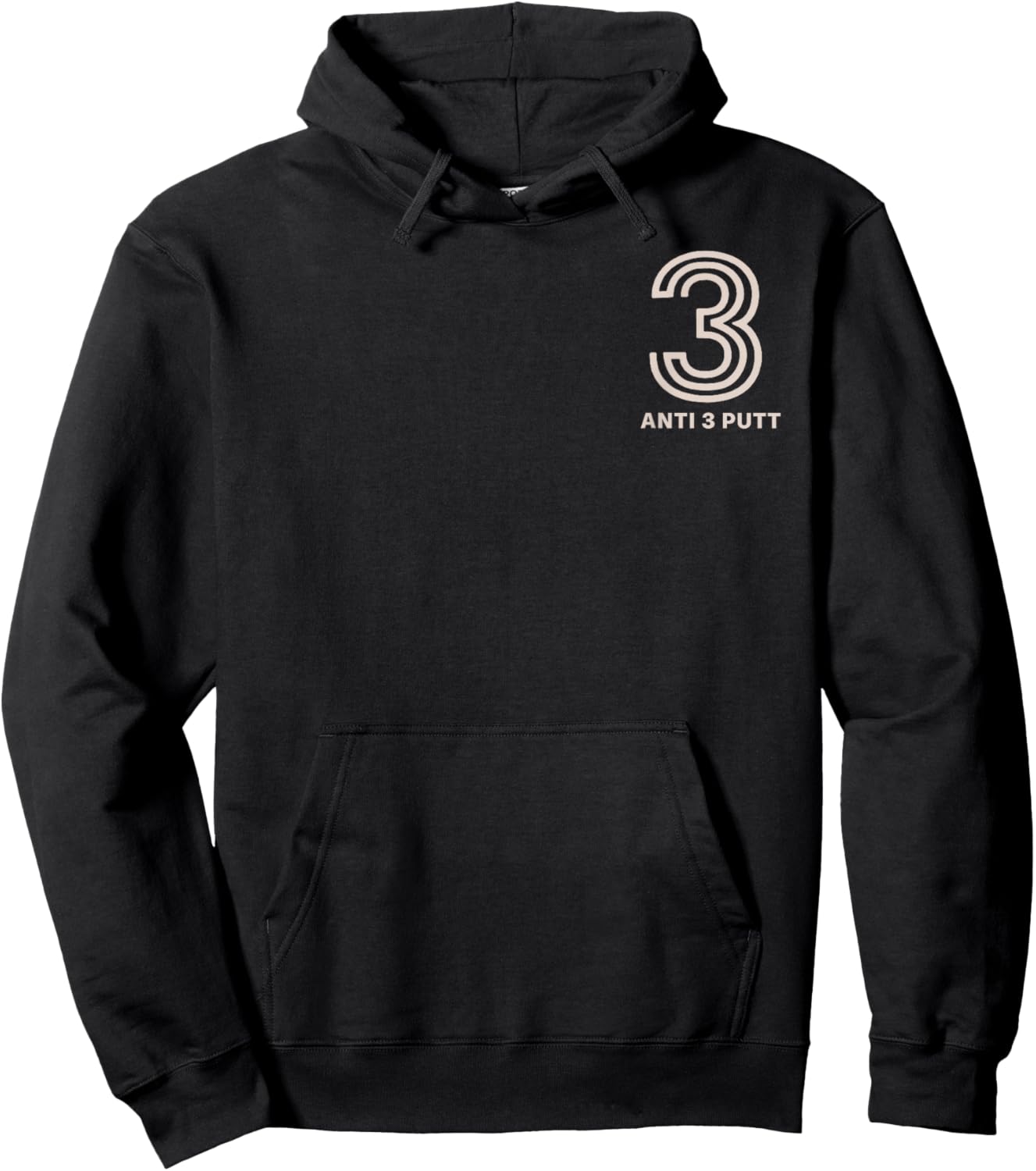Anti 3 Putt Hoodie - Hoodie | Black