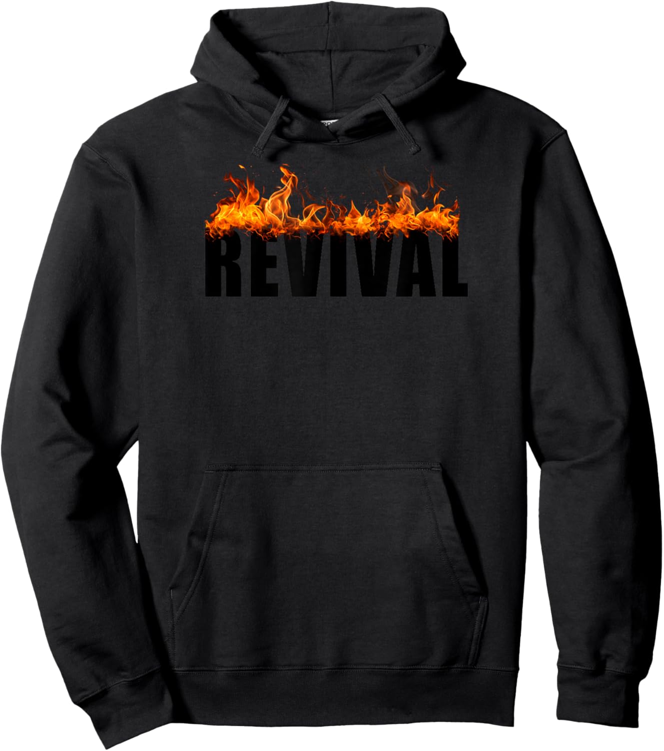 Christian Faith Revival – Born-Again Believer Graphic Hoodie - Hoodie | Black