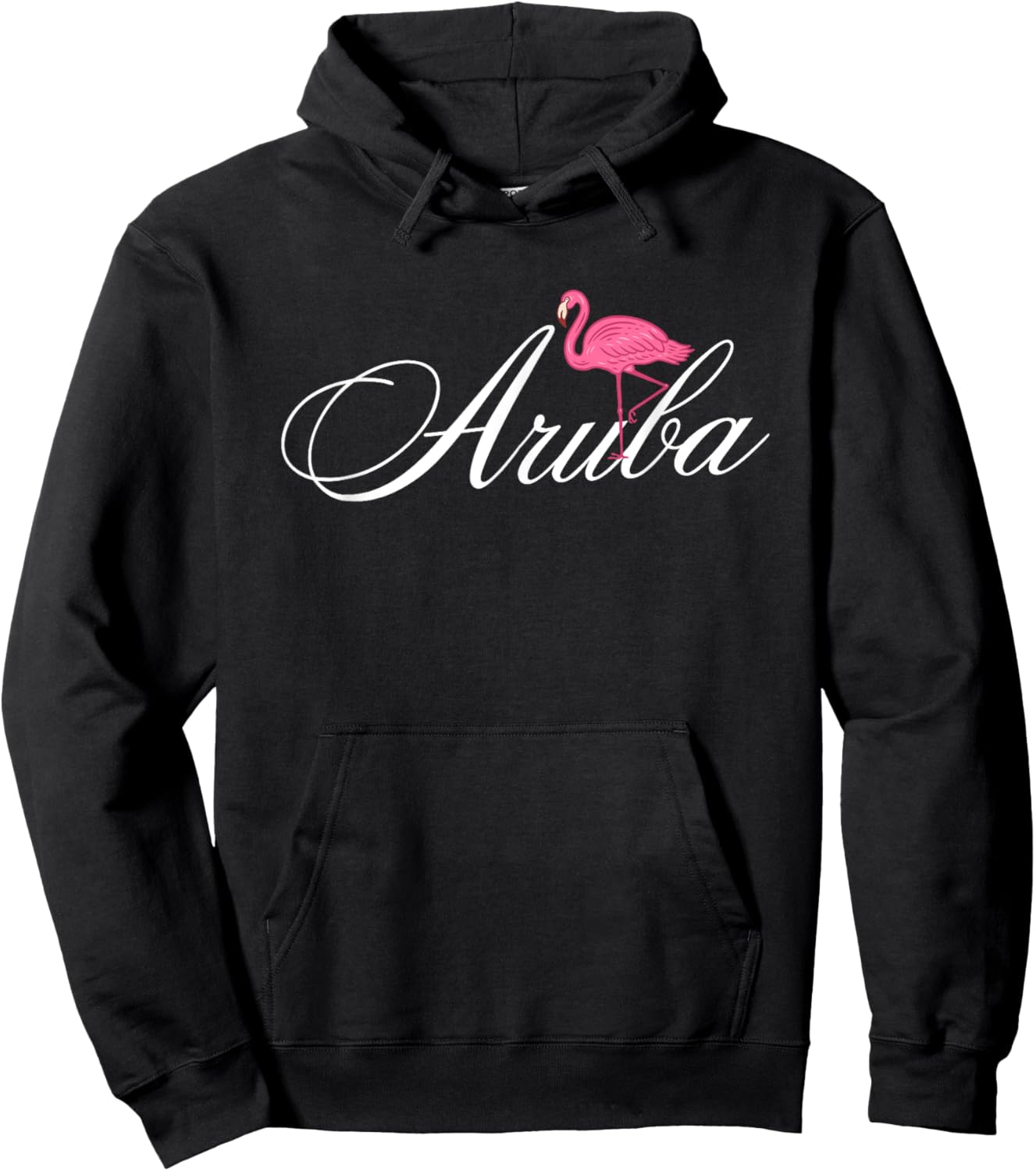 Flamingo Aruba Souvenir / Aruba Hoodie - Hoodie | Black