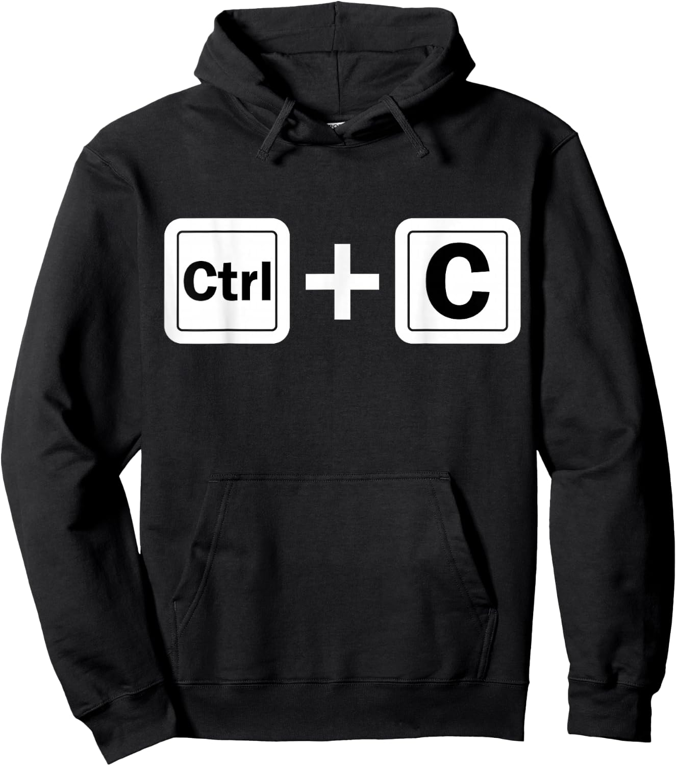 Ctrl C Funny Family Matching Copy Paste Hoodie - Hoodie | Black
