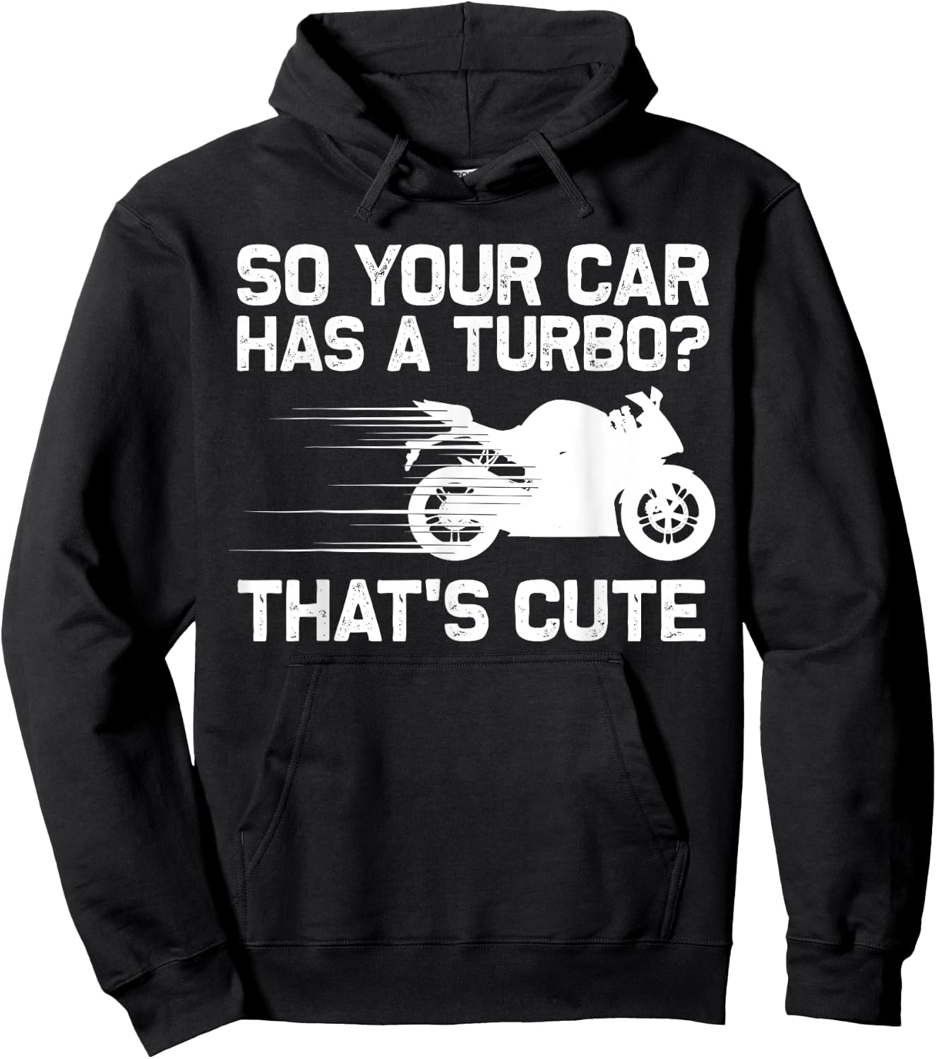 Funny Motorcycle Sportbike Gift Men Women Motorbike Lovers Hoodie - Hoodie | Black