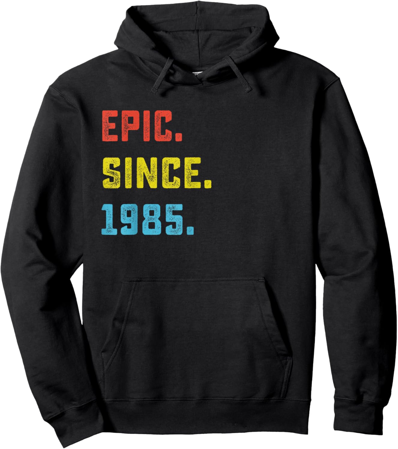 Epic Since 1985 40th Birthday For 40 Years Old Hoodie - Hoodie | Black