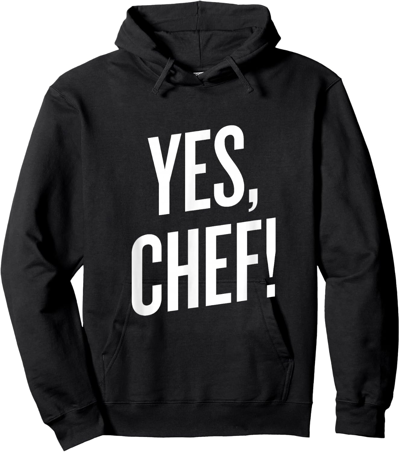 SFM: Yes Chef Boss Bear Funny Graphic Gift Hoodie - Hoodie | Black