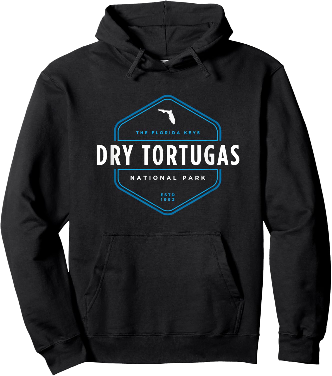 Dry Tortugas National Park Florida Graphic Hoodie - Hoodie | Black