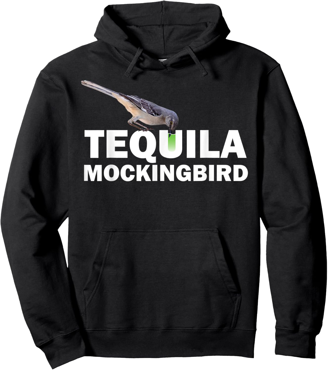 Tequila Mockingbird T Shirt Funny Cocktail Pun Gift Hoodie - Hoodie | Black