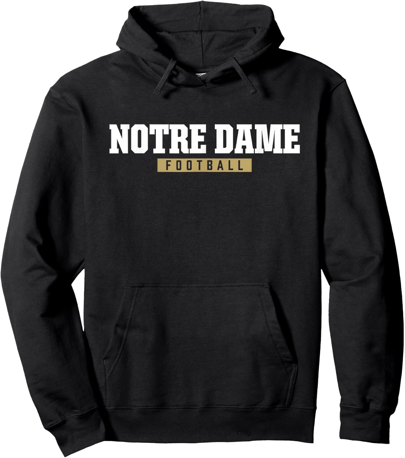 Notre Dame High School Football HS Hoodie - Hoodie | Black
