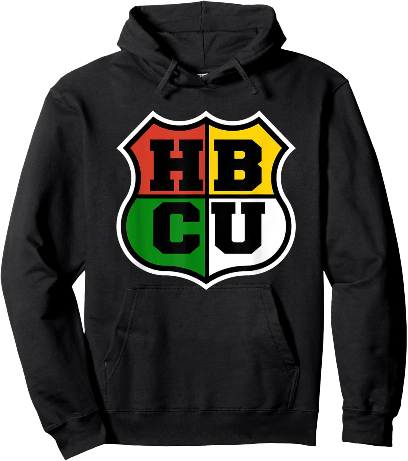 HBCU Badge Hoodie - Hoodie | Black