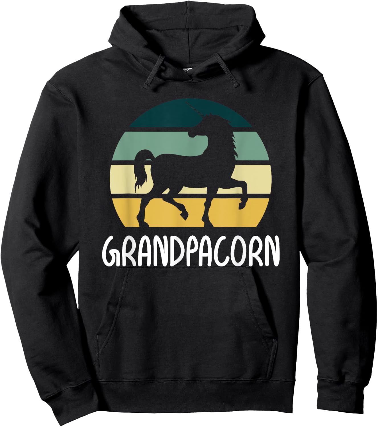 Grandpacorn Shirt Hoodie - Hoodie | Black