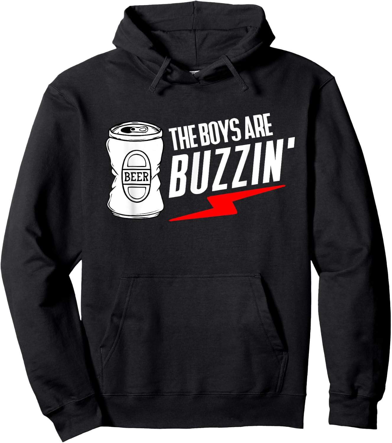 The Boys are Buzzin | Hanging with the Boys Hoodie - Hoodie | Black