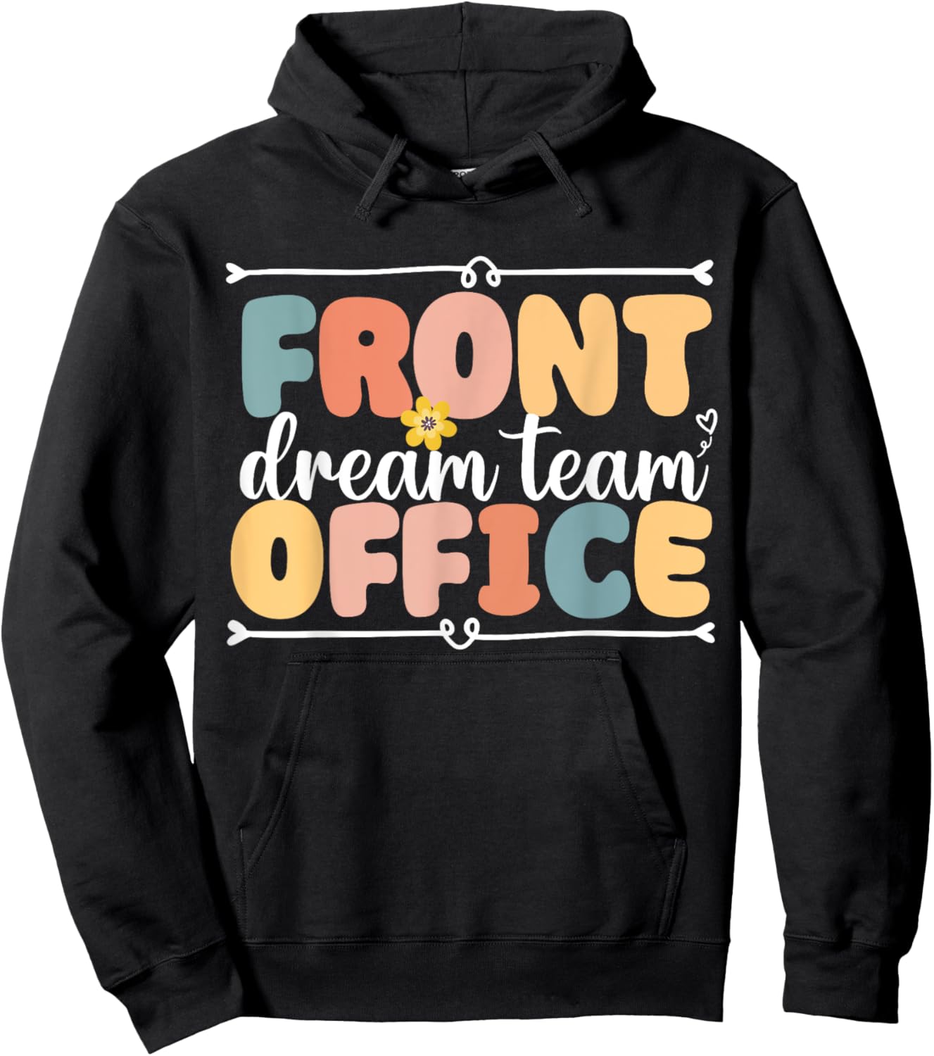 Front Office Dream Team School Secretary Squad Crew ElementA Hoodie - Hoodie | Black