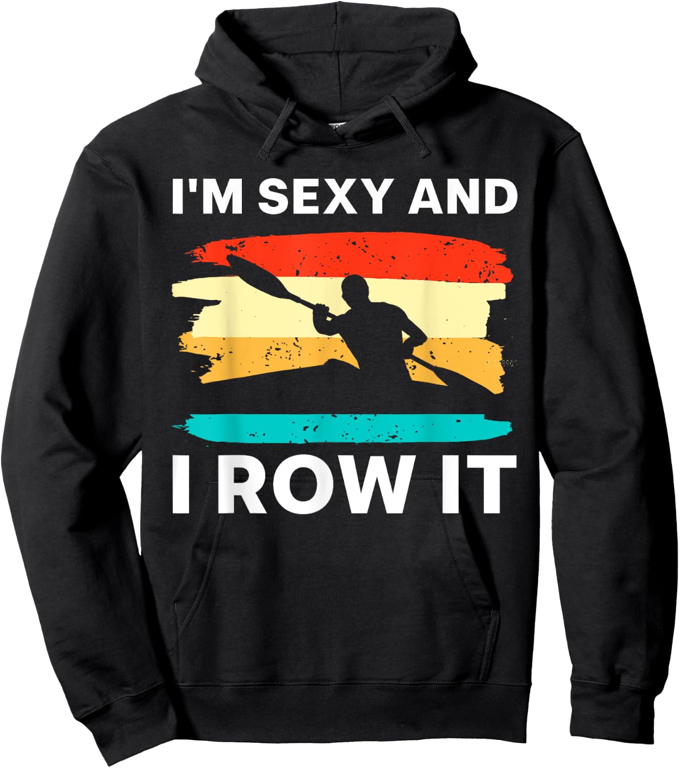 Funny Kayak Design Women Kayaker Boat Kayak Lover Hoodie - Hoodie | Black