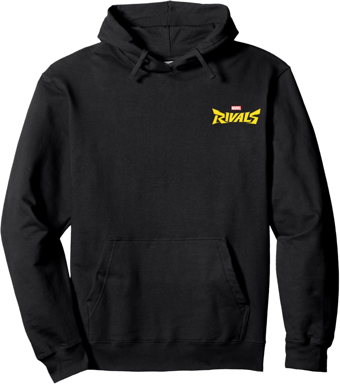 Marvel Rivals Official Video Game Logo Front & Back Hoodie - Hoodie | Black
