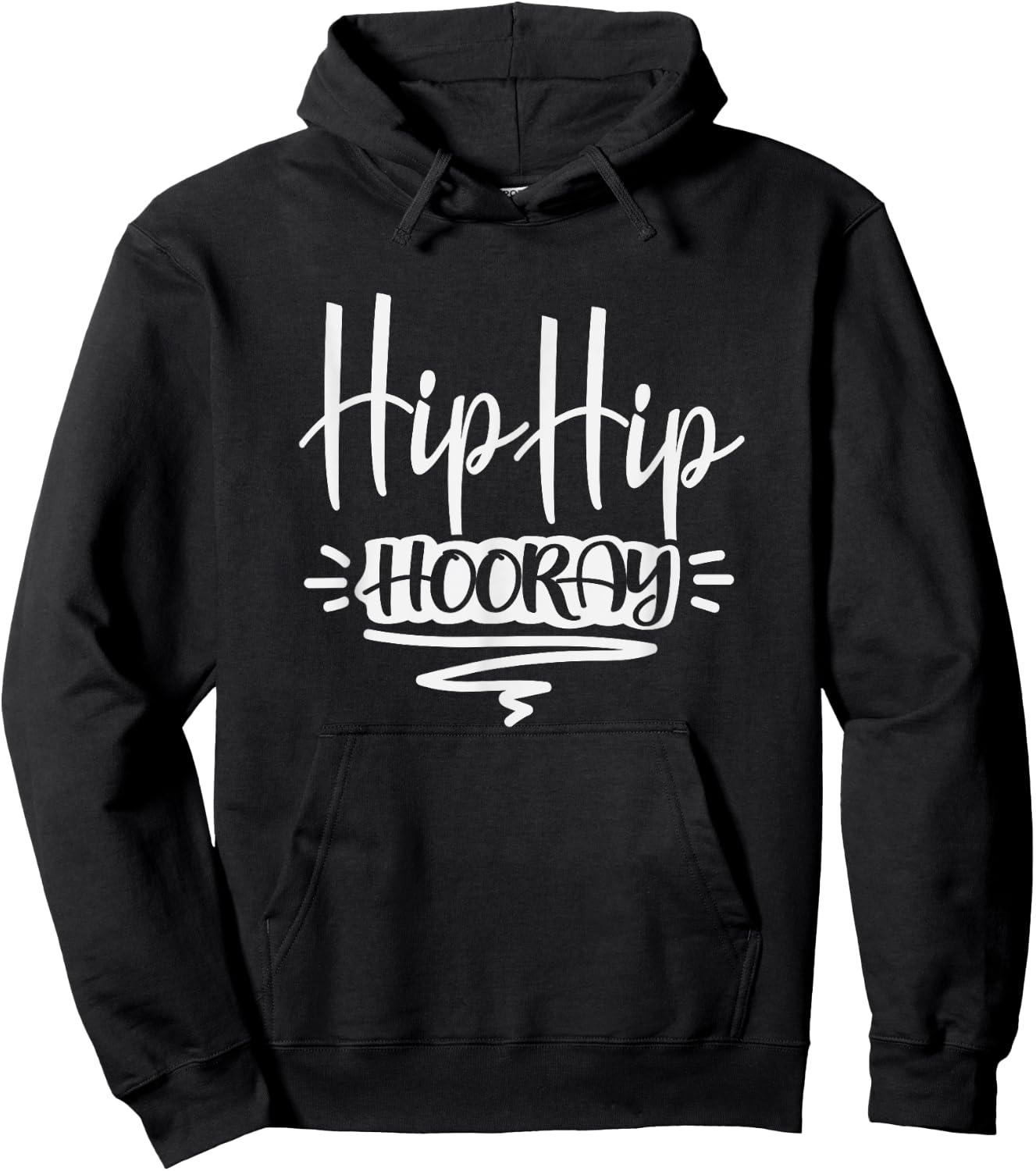 Funny Recovery Get Well Soon Gifts Men Women Kids Hip Hip Hooray After Replacement Surgery Recover Gag Gift Hoodie - Hoodie | Black