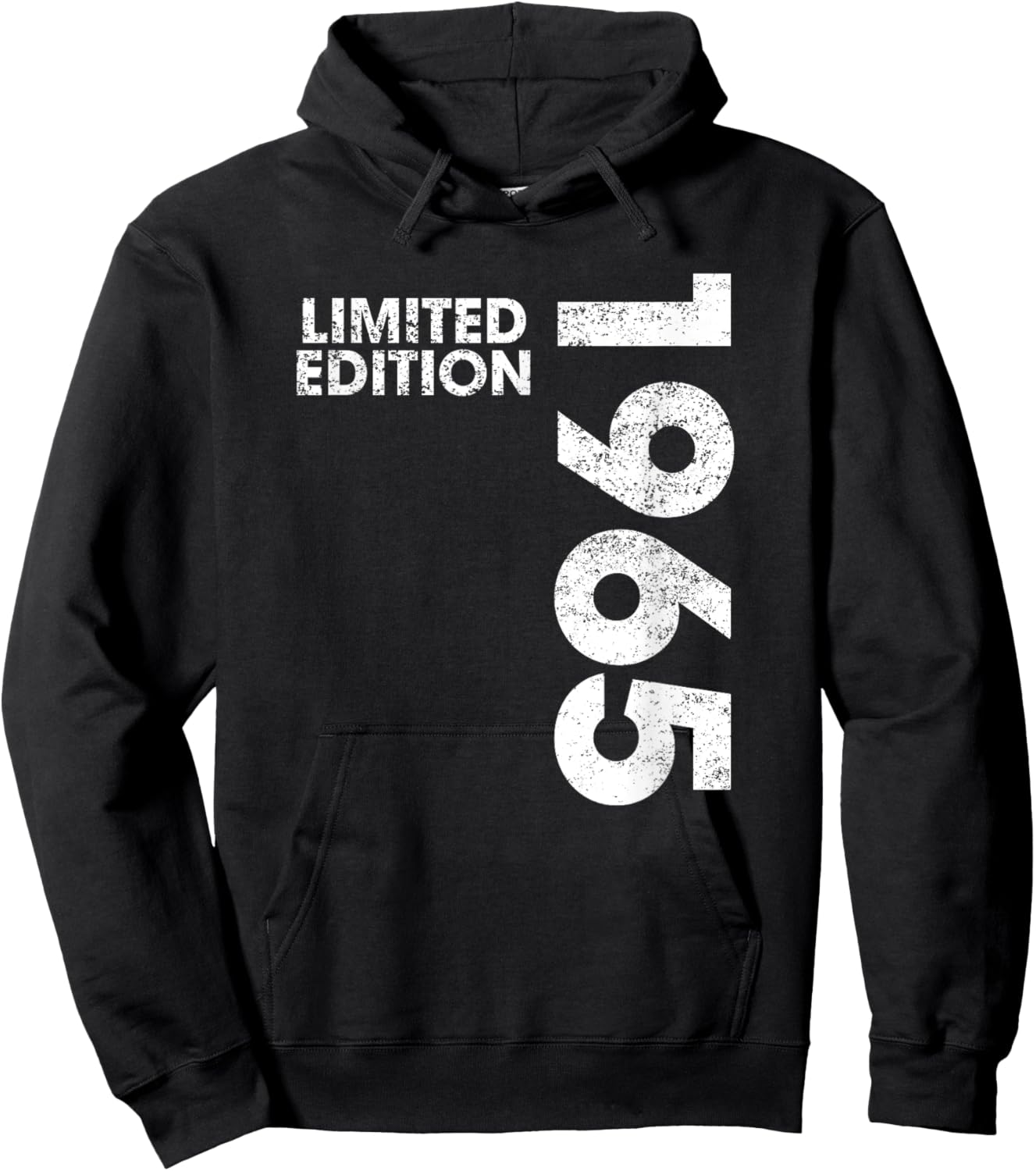Limited Edition 1965 60 Year Old Men Women 60th Birthday Hoodie - Hoodie | Black