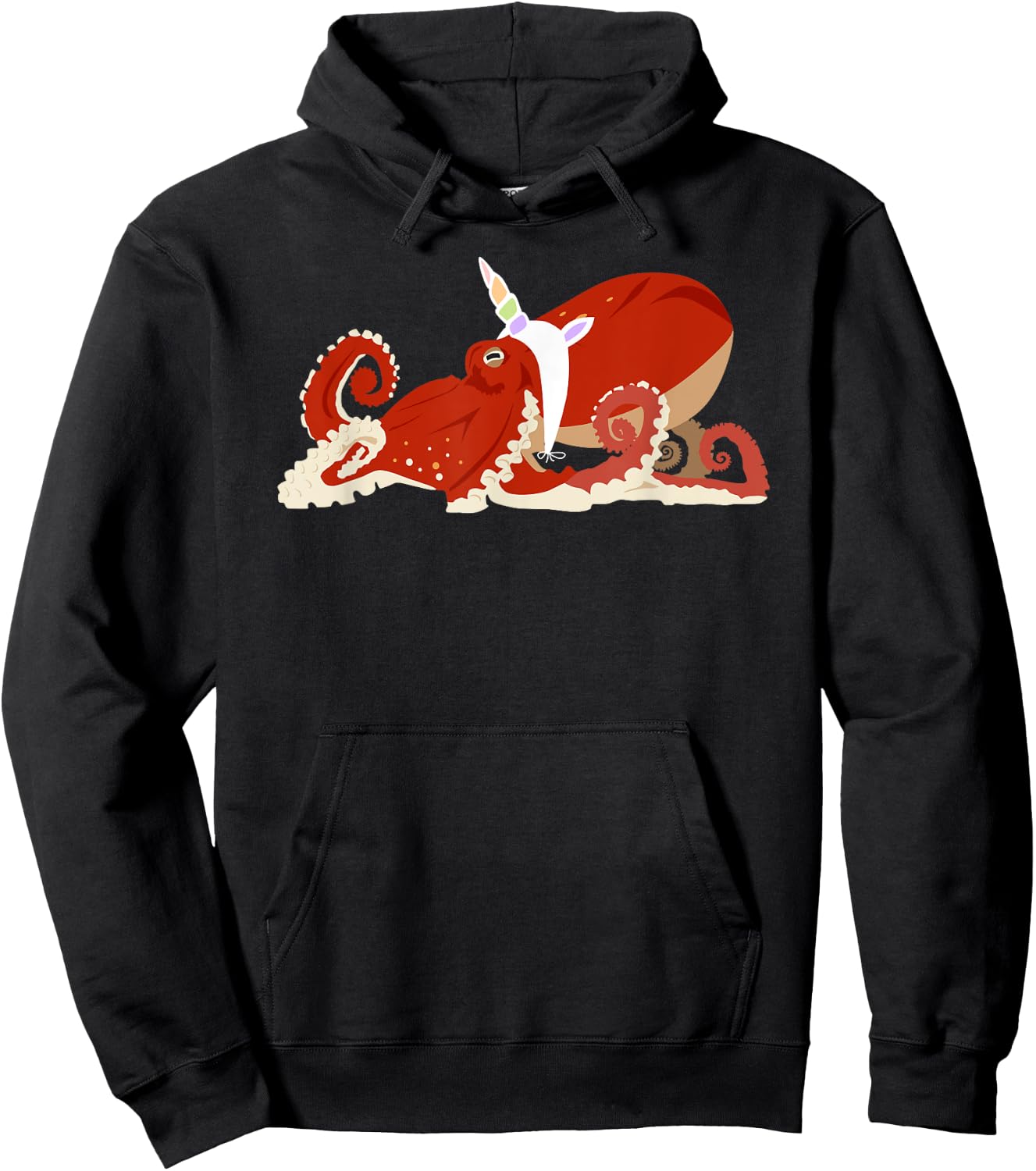 The Original Octocorn Shirt Unicorn Octopus Mash Up Animal G Hoodie - Hoodie | Black