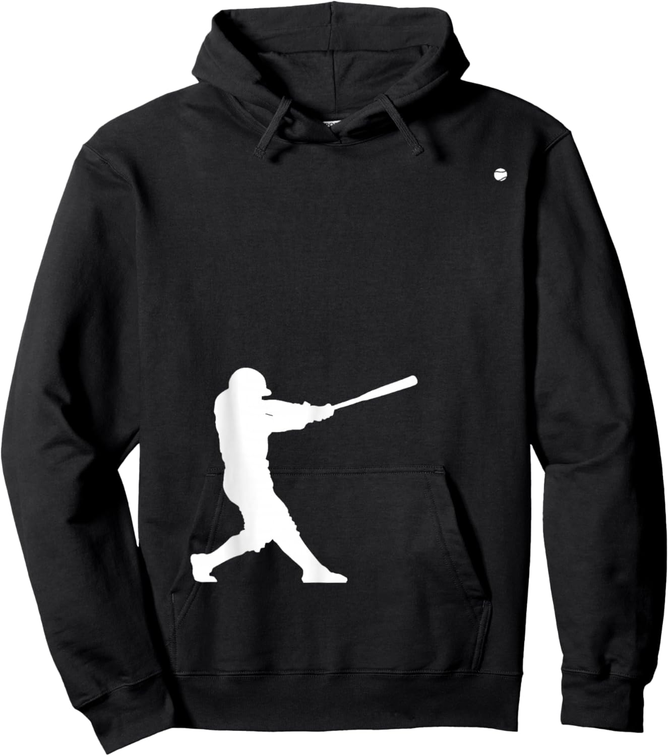 Baseball Apparel - Baseball Hoodie - Hoodie | Black
