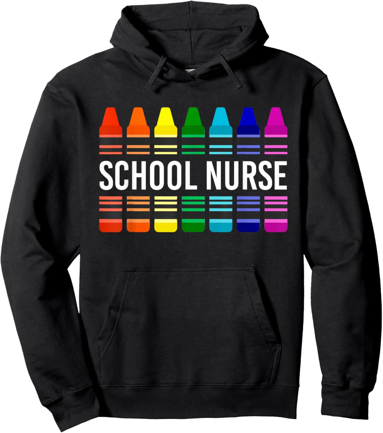 School Nurse Appreciation Nursing Nurse Day & Nurse Week Hoodie - Hoodie | Black