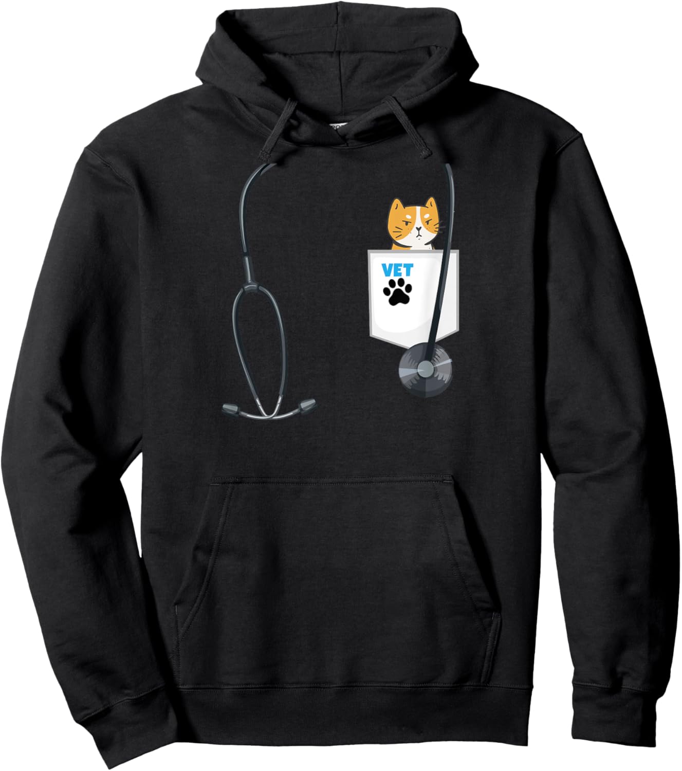 Veterinarian Costume for Boys Career Day Outfit For Girls Hoodie - Hoodie | Black