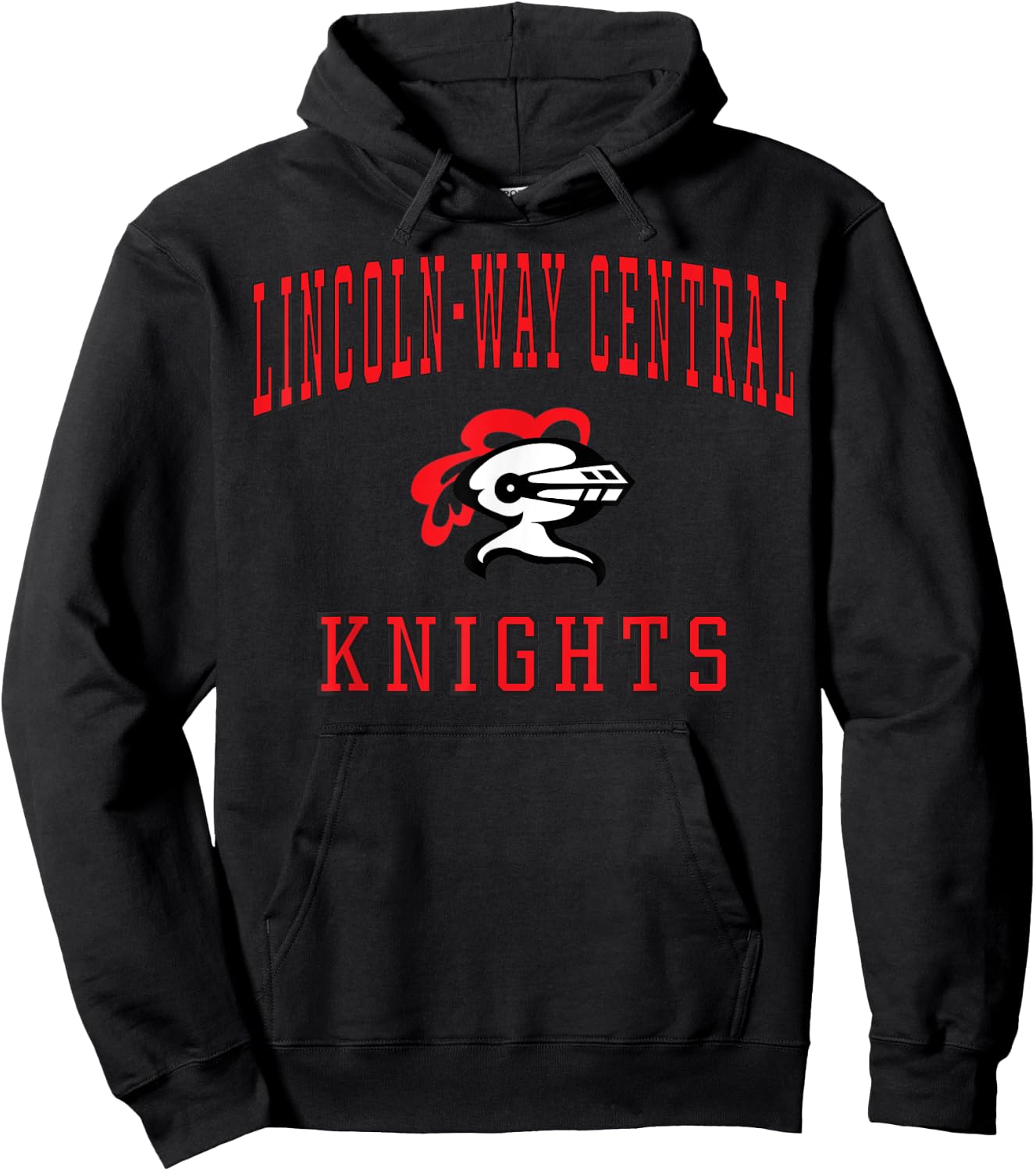 Lincoln-Way Central High School Knights C1 Hoodie - Hoodie | Black