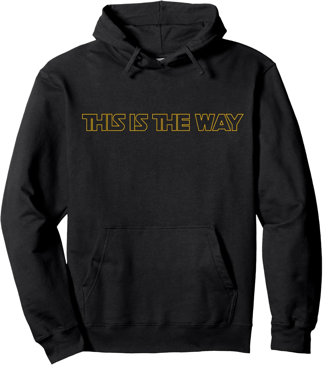 This is The Way Space Western Sci Fi Hoodie - Hoodie | Black