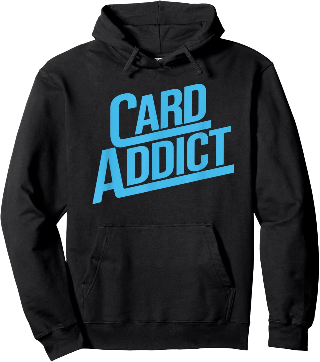 Card Addict Funny Baseball Card Collector Trading Cards Hoodie - Hoodie | Black