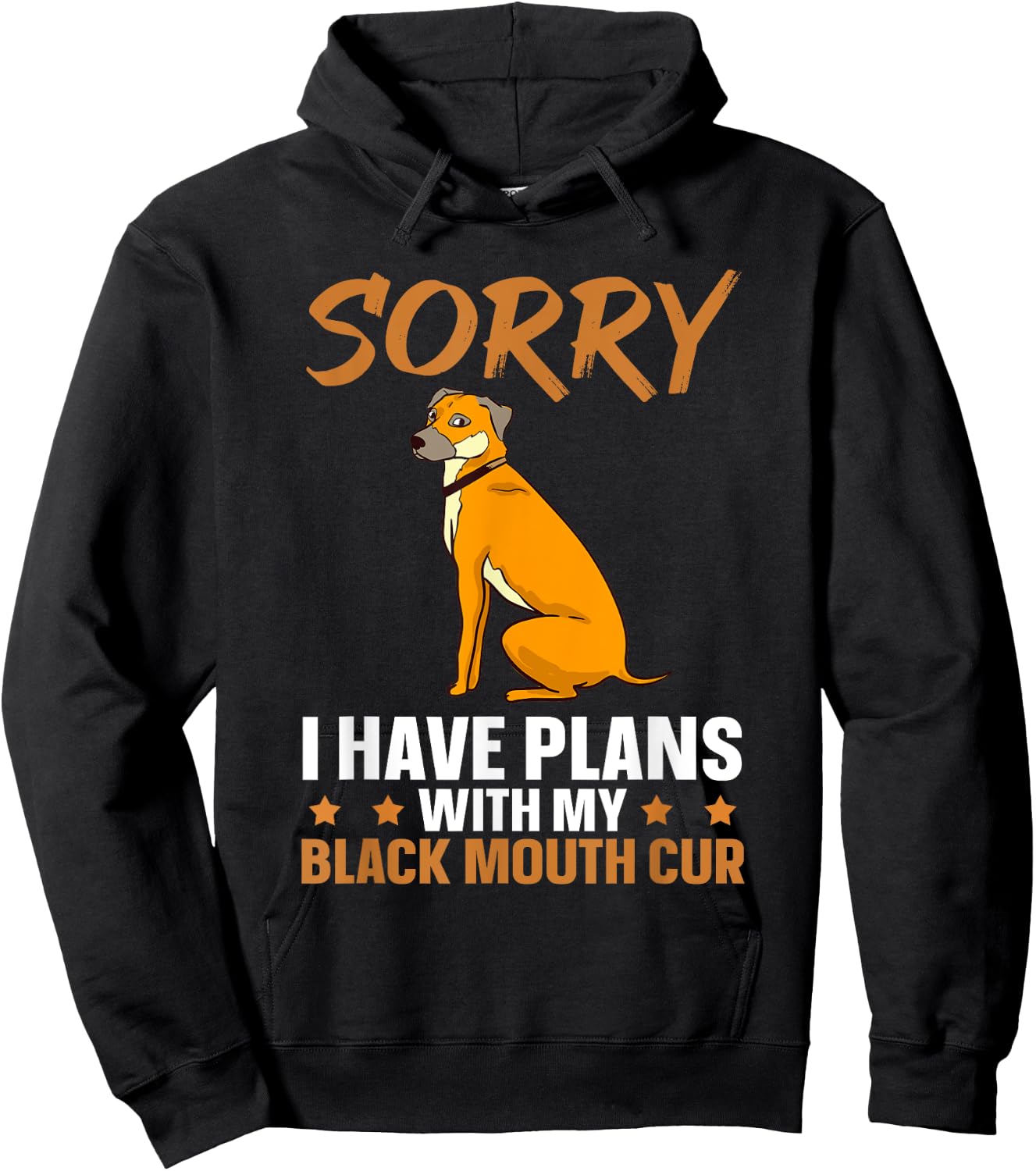 Black Mouth Cur Dog Puppies Owner Training Hoodie - Hoodie | Black