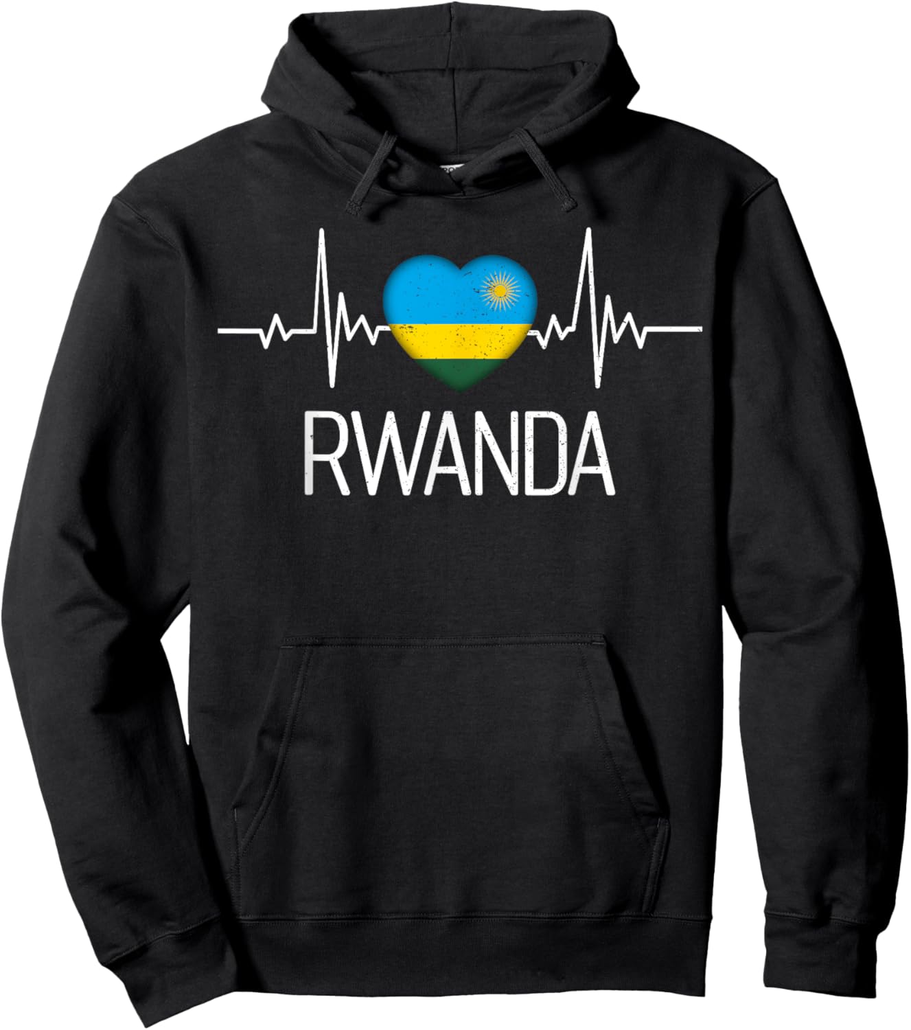 Rwanda Hoodie - Hoodie | Black