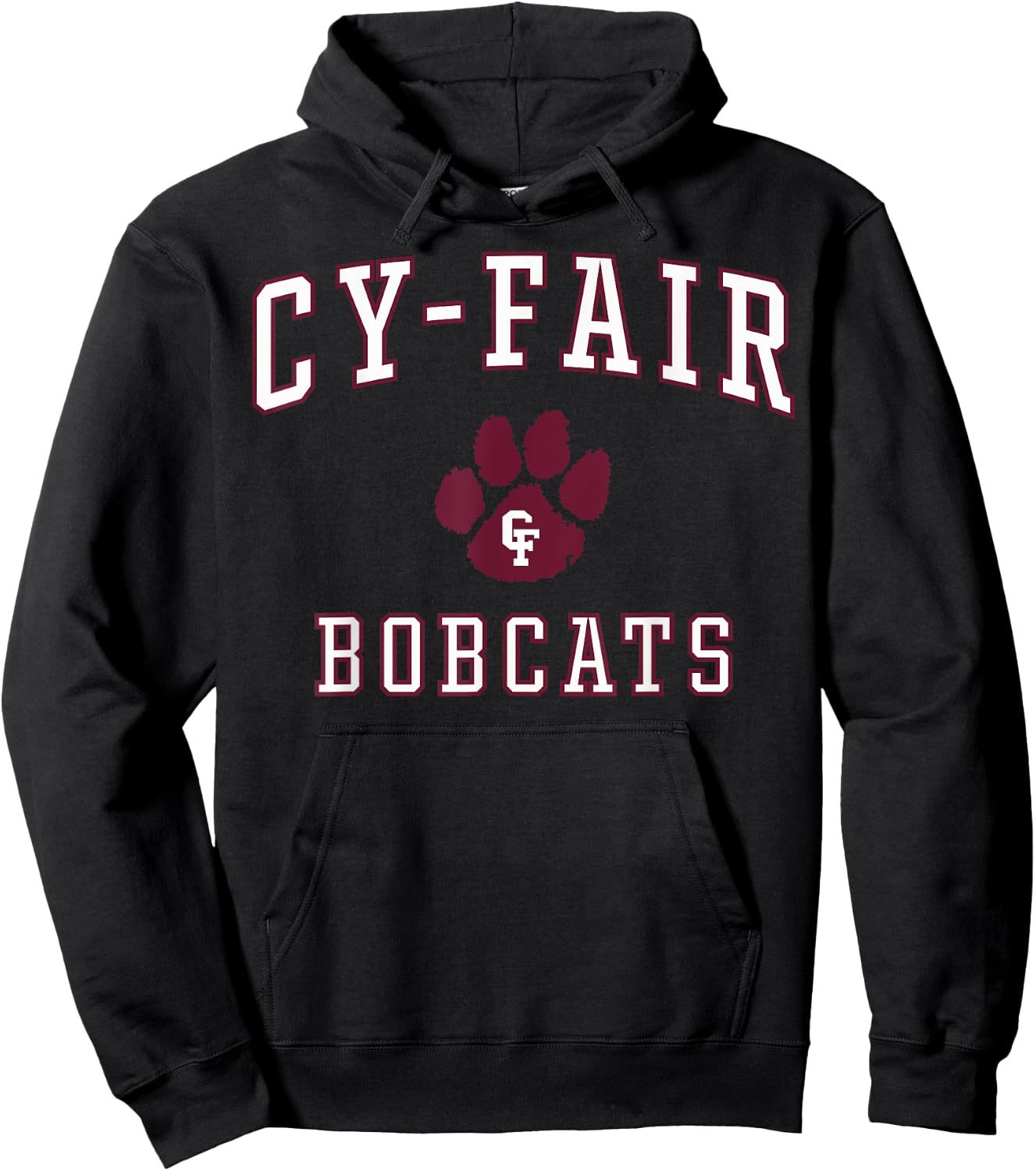 Cy-Fair High School Bobcats C1 Hoodie - Hoodie | Black