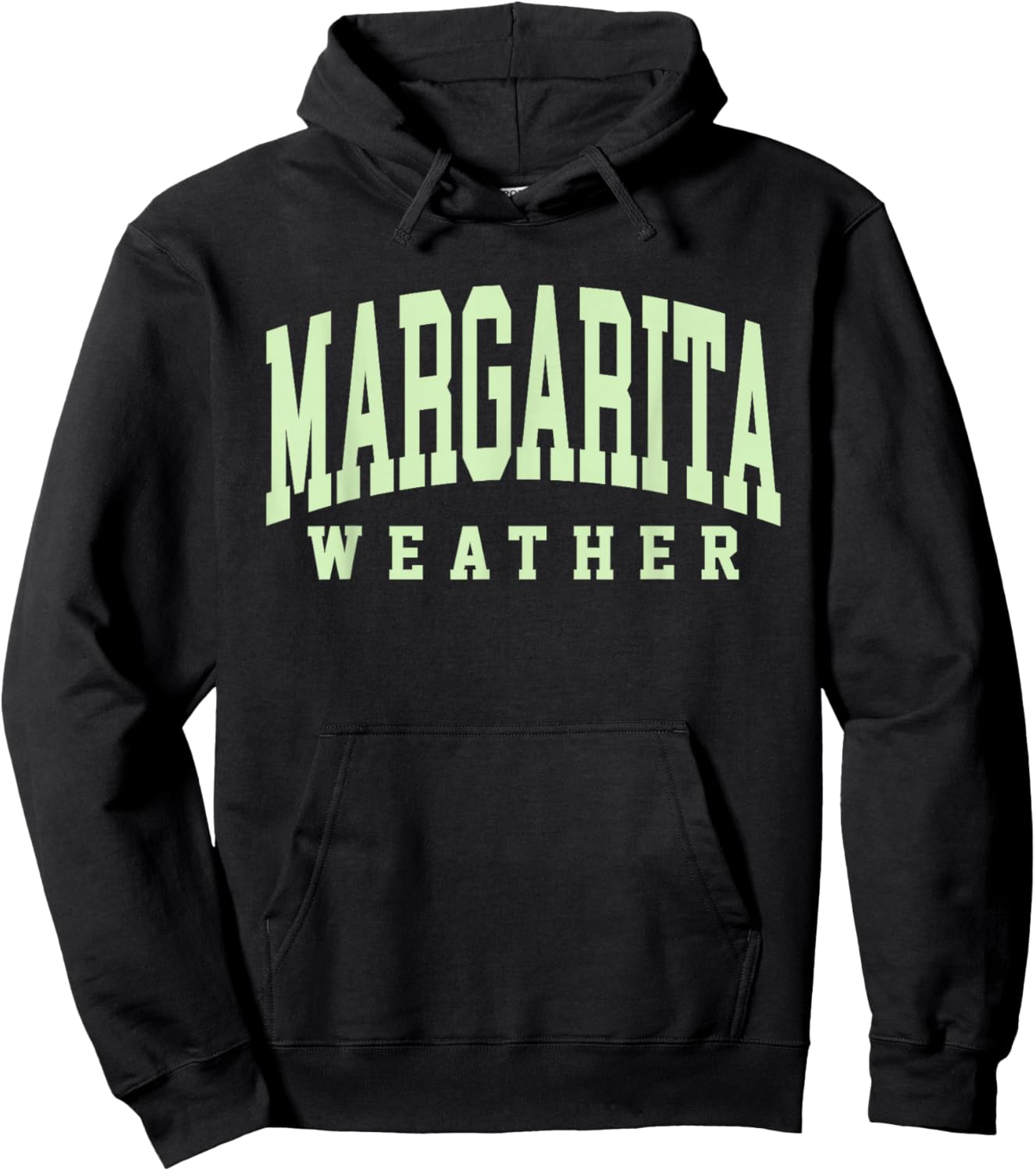 Margarita Weather Funny Cinco De Mayo Margarita Mexico Time Hoodie - Hoodie | Black