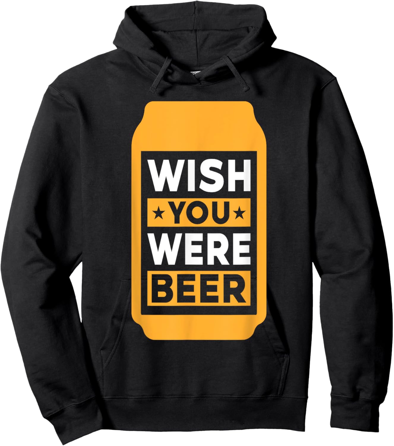 Wish You Were Beer Vintage Craft Beer Home Brewing Brewery Hoodie - Hoodie | Black