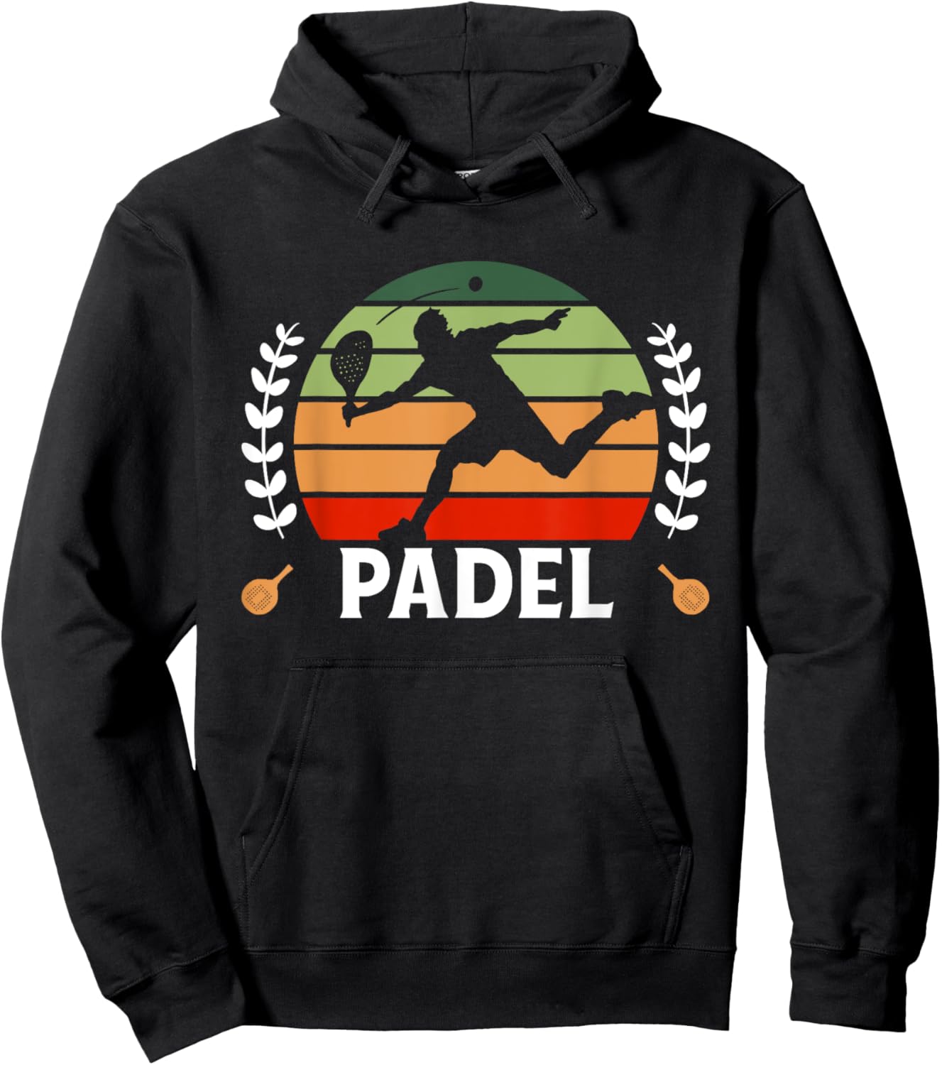 Padel Tennis Paddle Ball Padel Platform Hoodie - Hoodie | Black