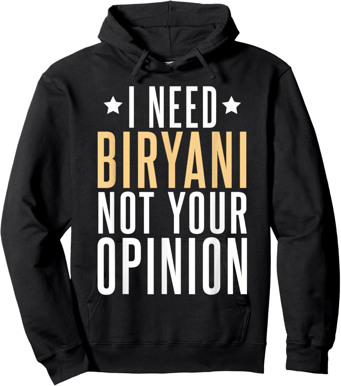 Chicken Biryani Masala Indian Desi Food Funny Biryani Hoodie - Hoodie | Black