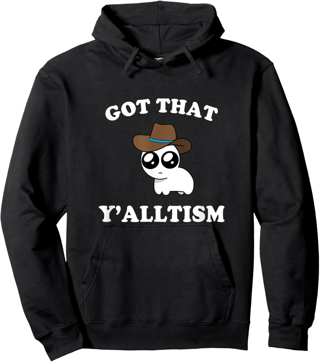 Got That Y'alltism Autism Creature Meme Hoodie - Hoodie | Black