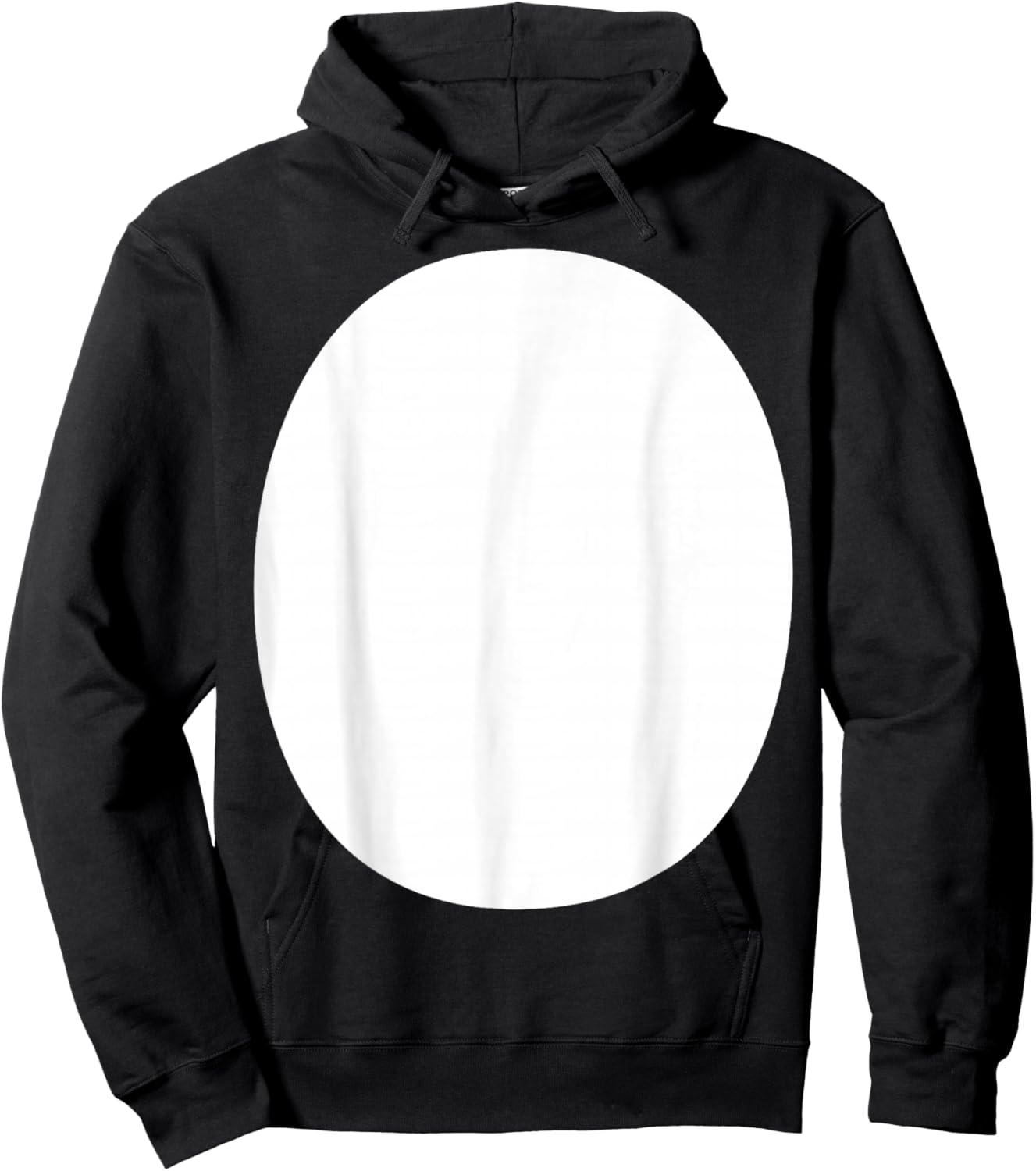 Panda Bear Costume Halloween DIY Costume Funny Adults Kids Hoodie - Hoodie | Black
