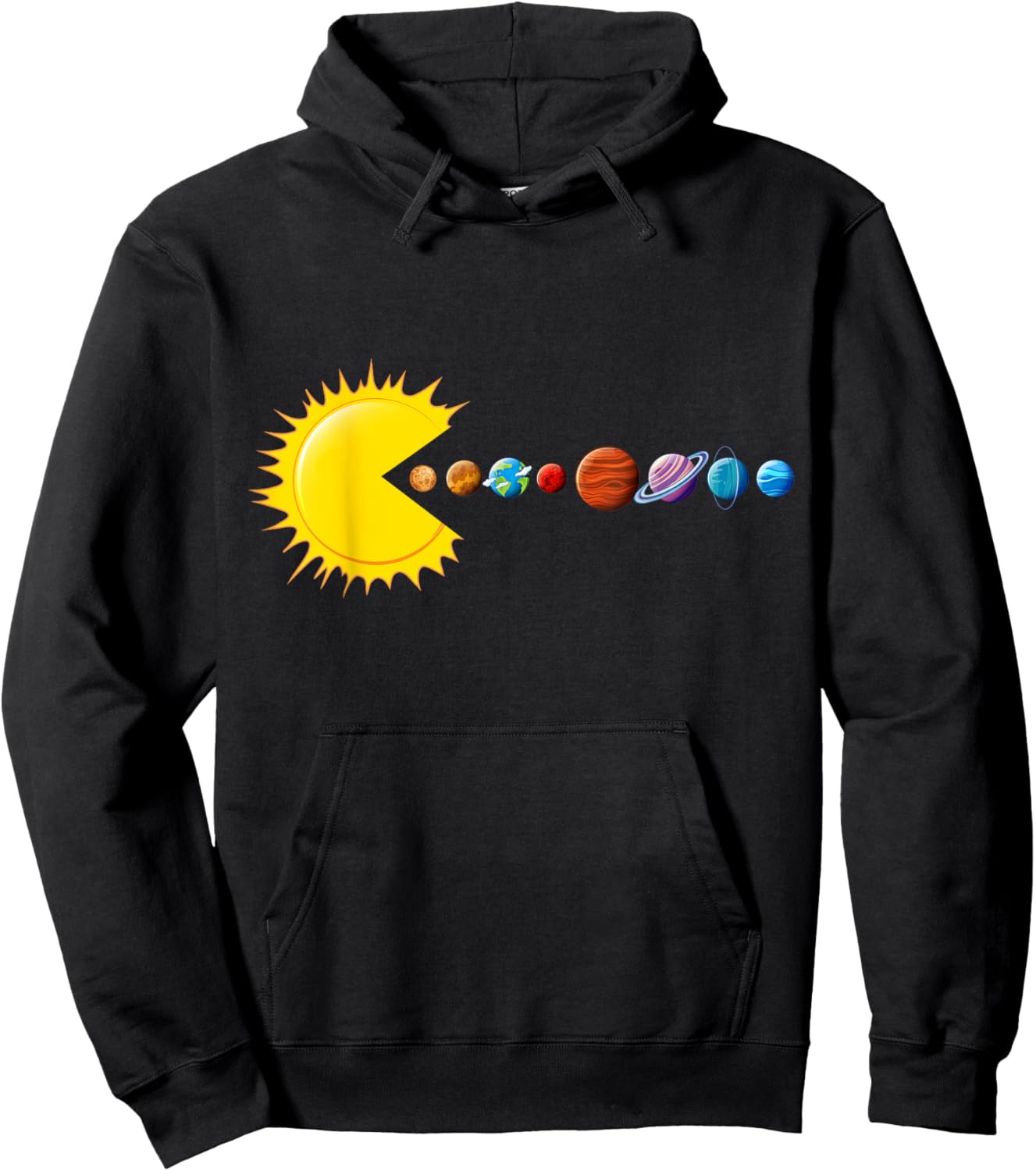 Funny Solar System - Astronauts Space Video Games Hoodie - Hoodie | Black