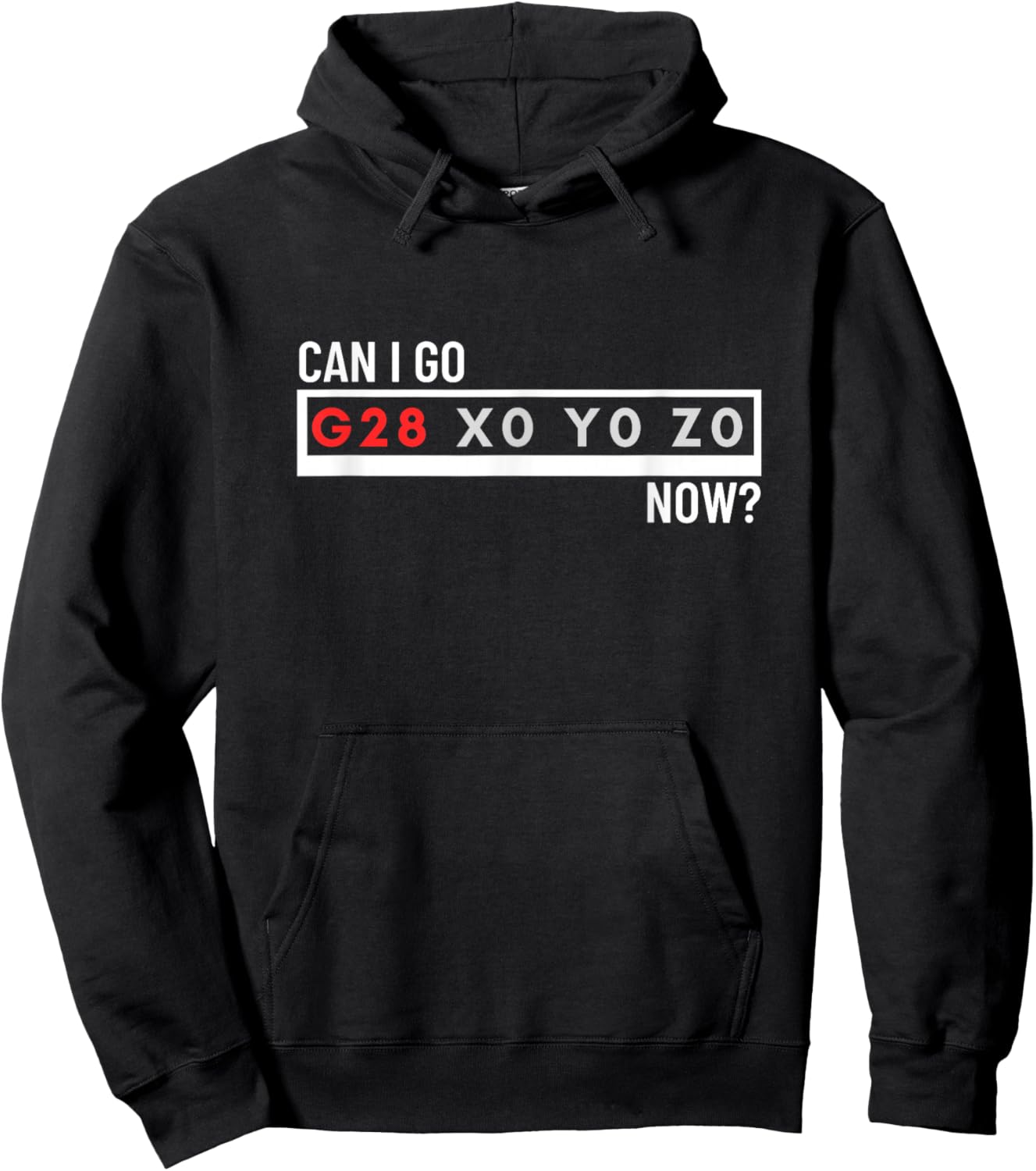 Can I Go Home Now G28 X0 Y0 Z0 Funny CNC Machinist Hoodie - Hoodie | Black