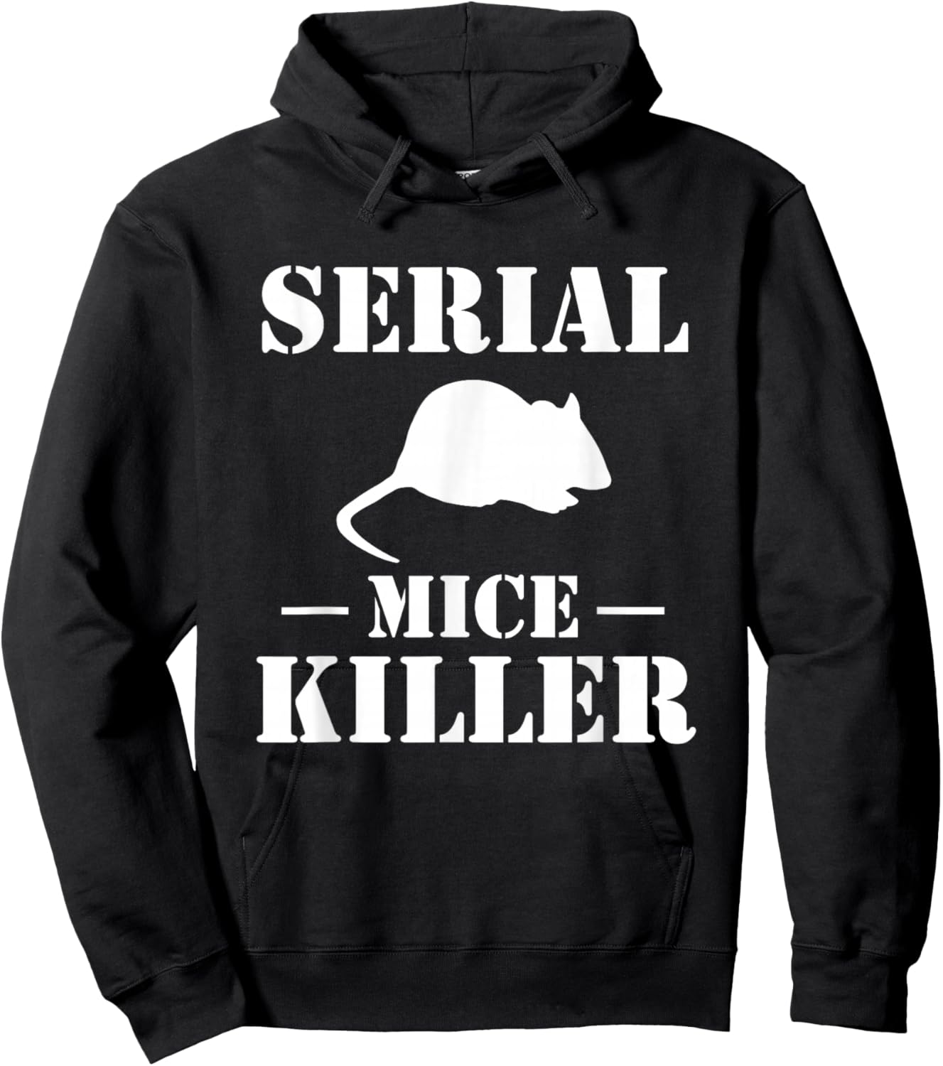 Serial Mice Killer Pest Repeller Hoodie - Hoodie | Black