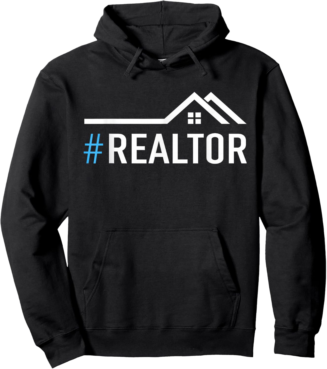 Hashtag Realtor Rent Broker Real Estate Agent Hoodie - Hoodie | Black